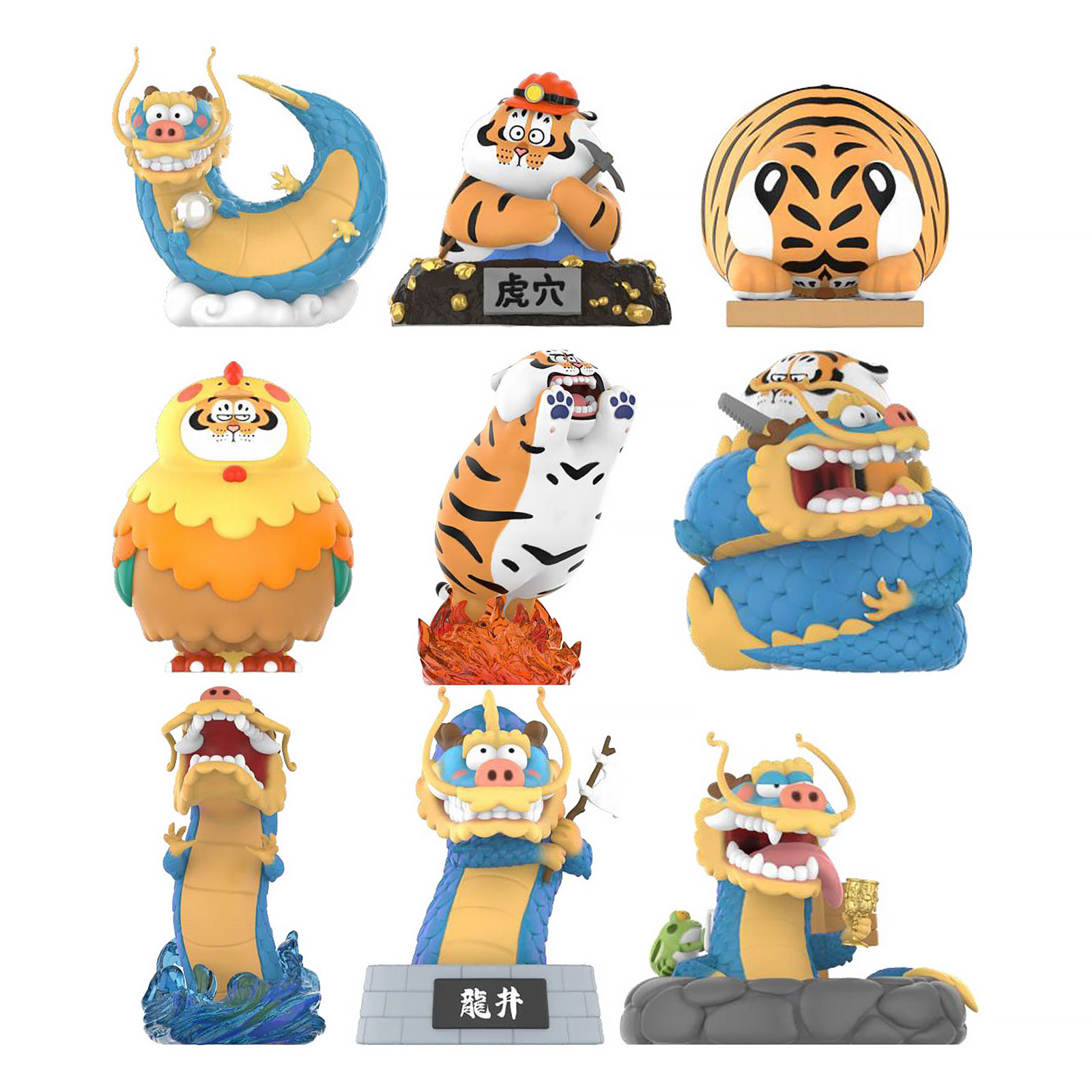 Zhao Tiezhu – Figurina misteriosa Alexander The Fat Tiger Long Teng Hu Yue