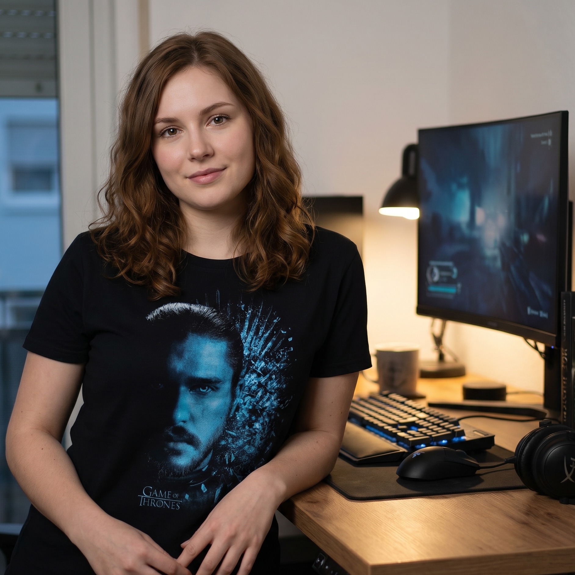 Game of Thrones - Jon Winter is Here T-Shirt zwart