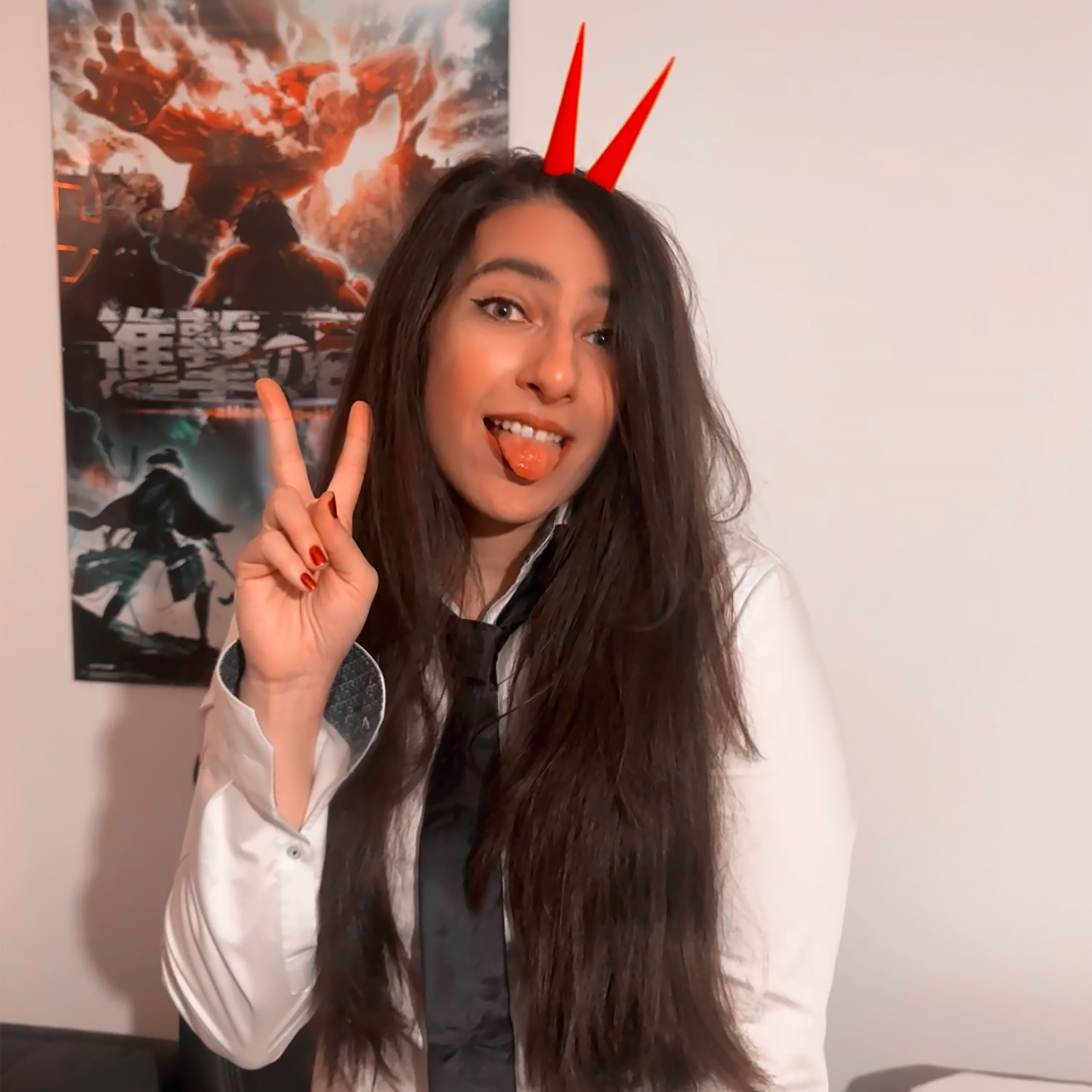 Chainsaw Man - Set di 2 fermagli per capelli Power