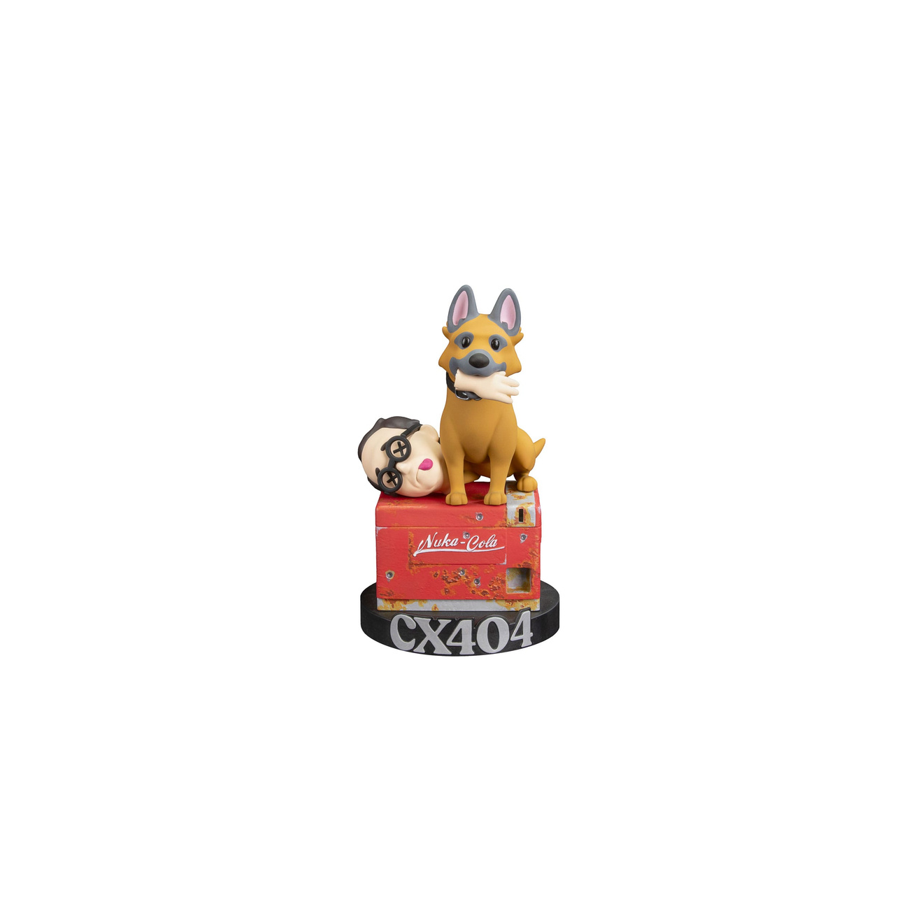 Fallout Vinyl Figuur CX404 & Wilzig (Head) Gestileerd 20 cm