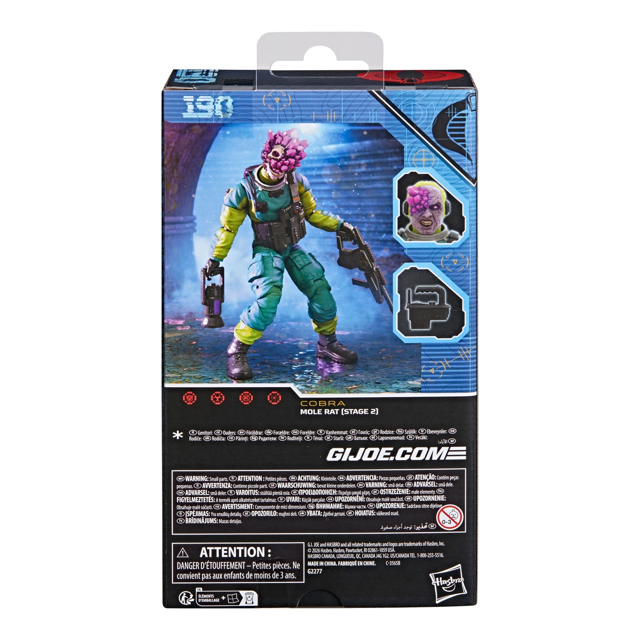 G.I. Joe Classified Series Actionfigur Mole Rat (Stage 2) 15 cm