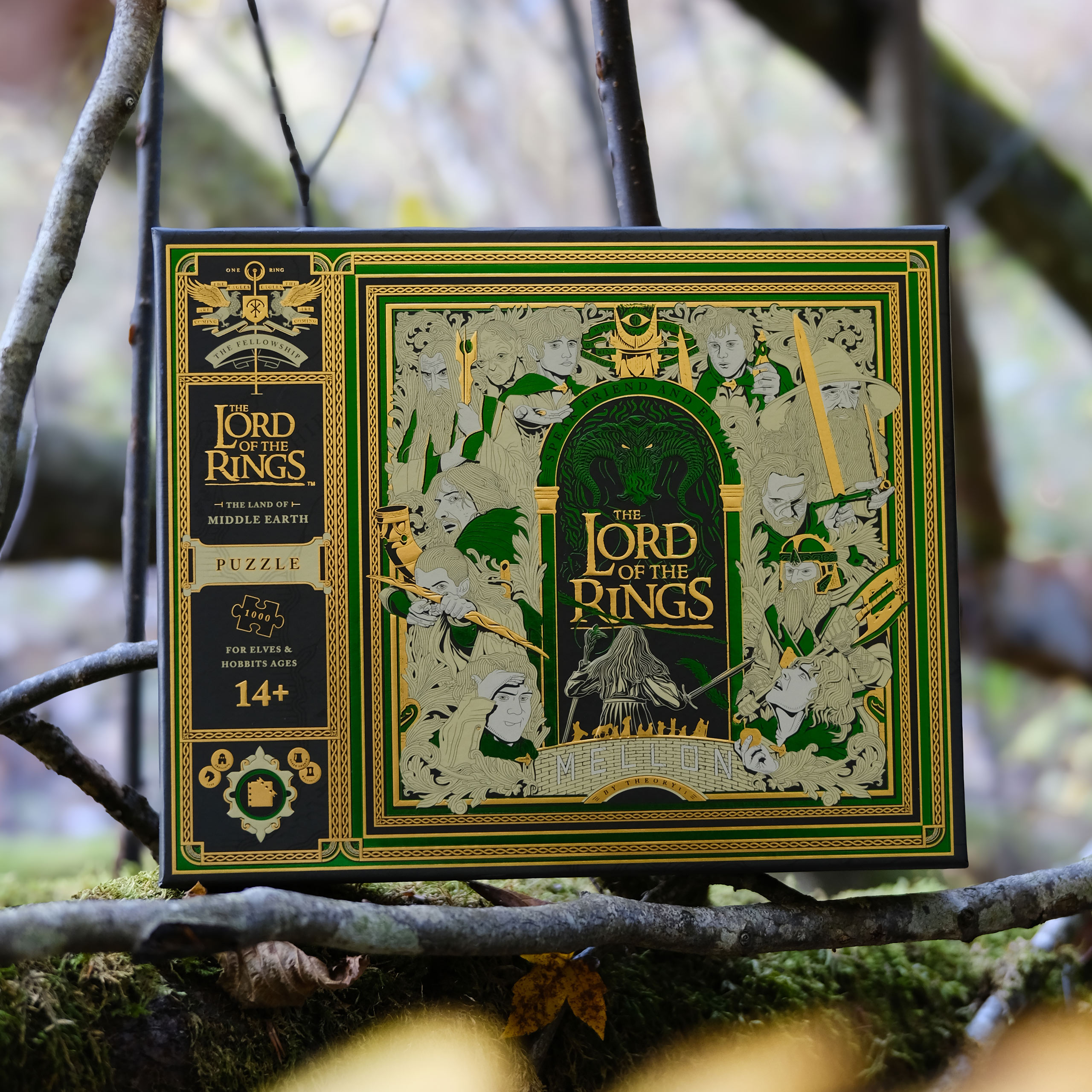 El Señor de los Anillos - Puerta a la Tierra Media Puzzle Premium