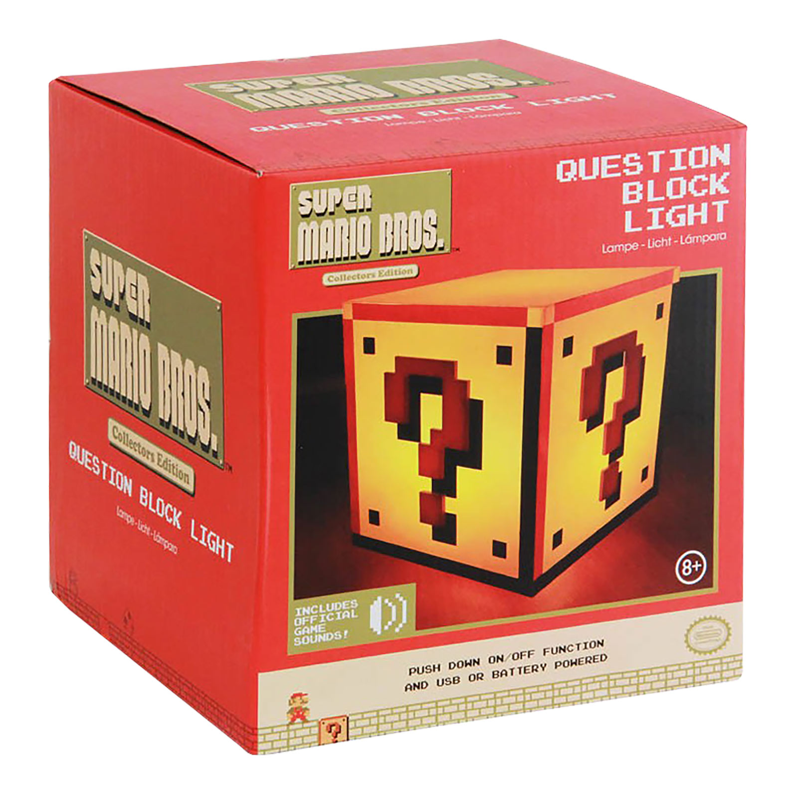Super Mario - Question Mark Lamp with Sound