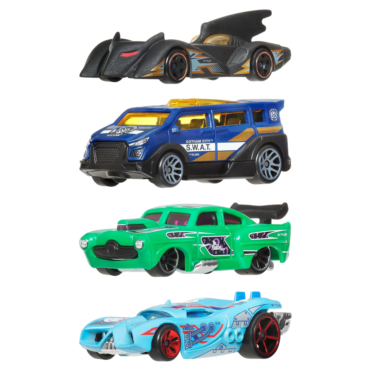 Batman Hot Wheels Silver Series vehículos Die-Cast 1/64 surtido 979T (24)