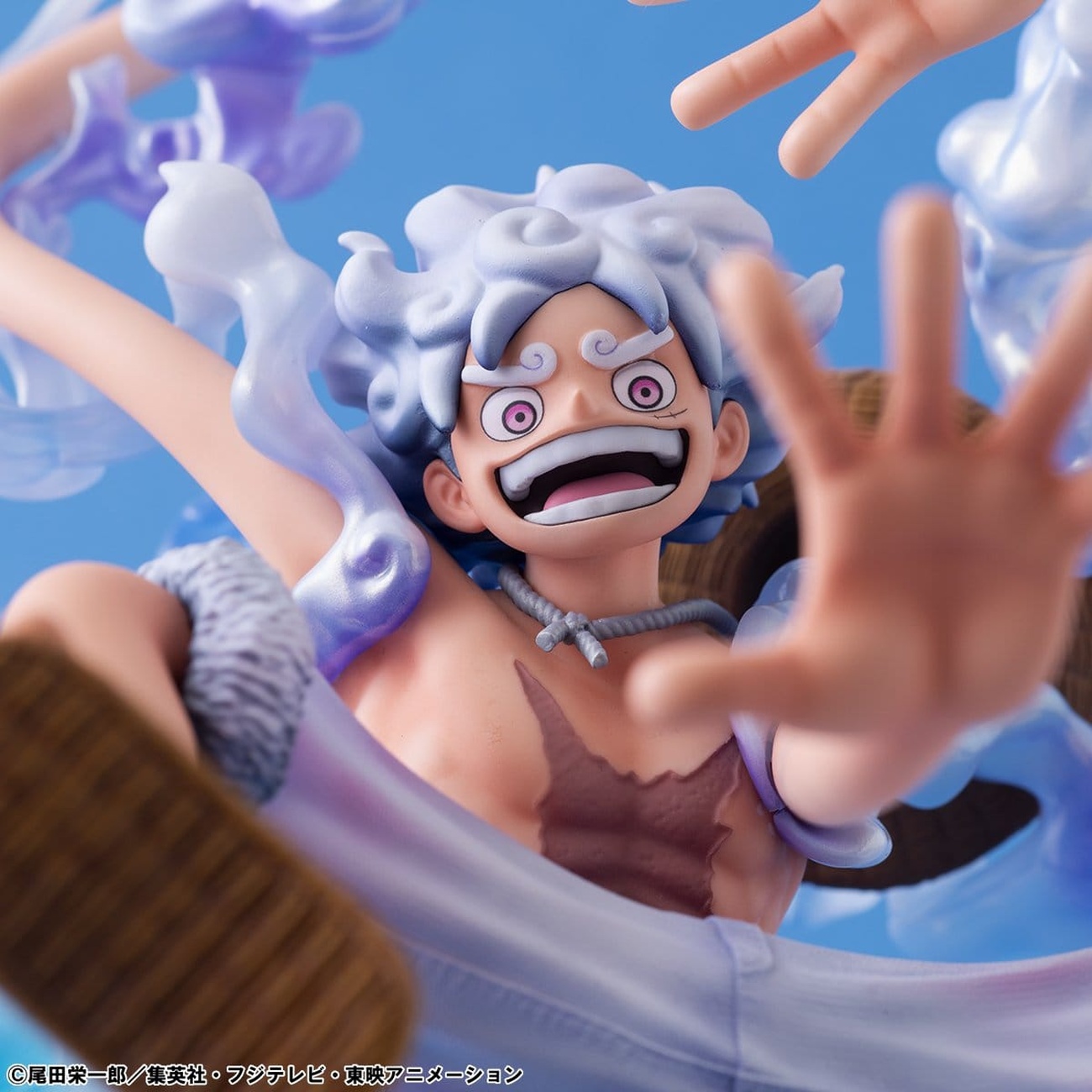 One Piece - Monkey D. Luffy Gear 5 Evolutionary History Figur