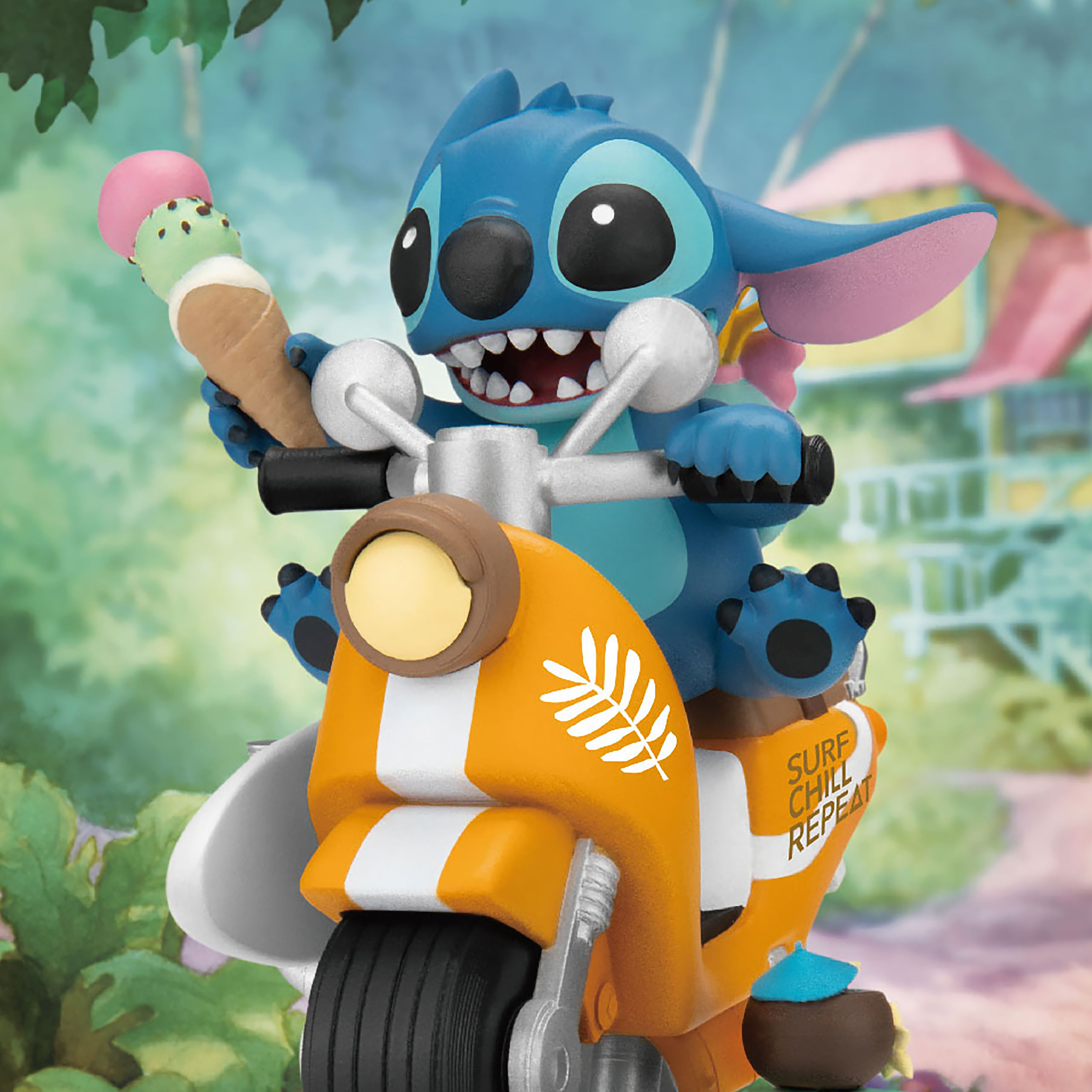 Stitch Coin Ride D-Stage Diorama Figure - Lilo & Stitch