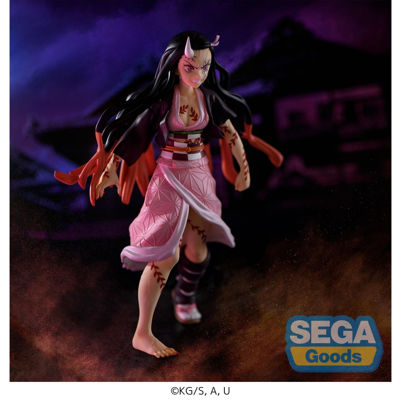 Demon Slayer - Nezuko Kamado FIGURIZMa Figure Demon Form Advancing Version