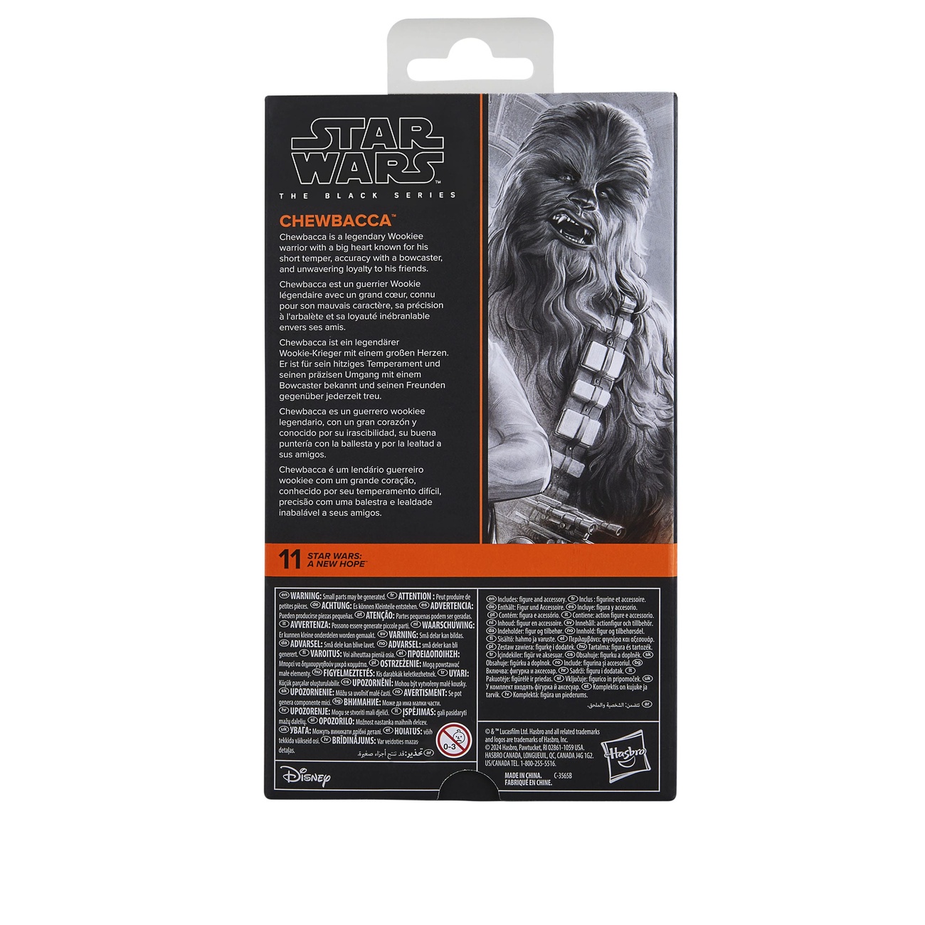 Star Wars Episode IV Black Series Action Figure Chewbacca 15 cm