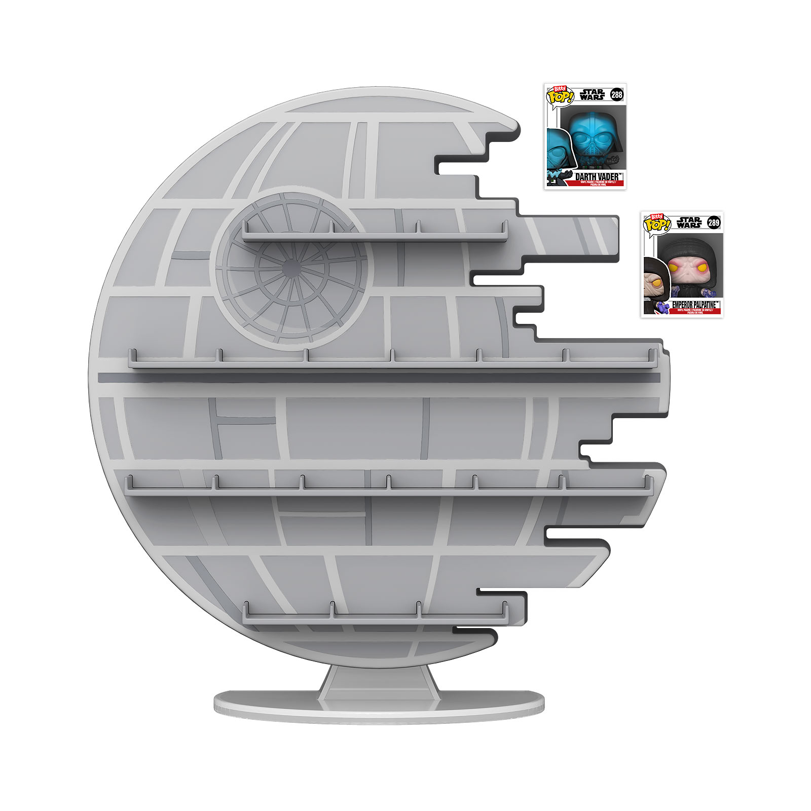 Star Wars - Death Star Funko Bitty Pop Display met 2 figuren