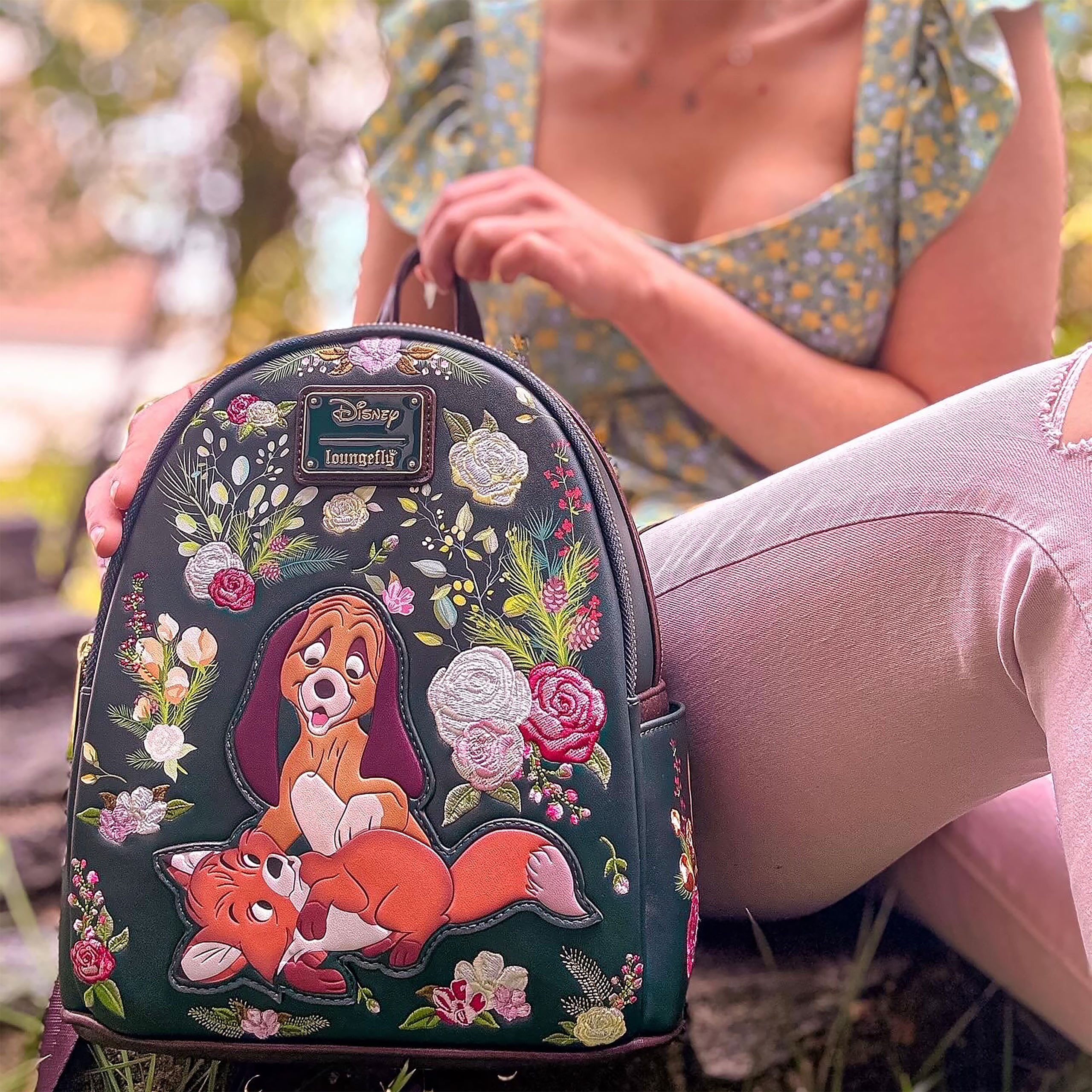 Rox et Rouky - Mini Sac à Dos Flower
