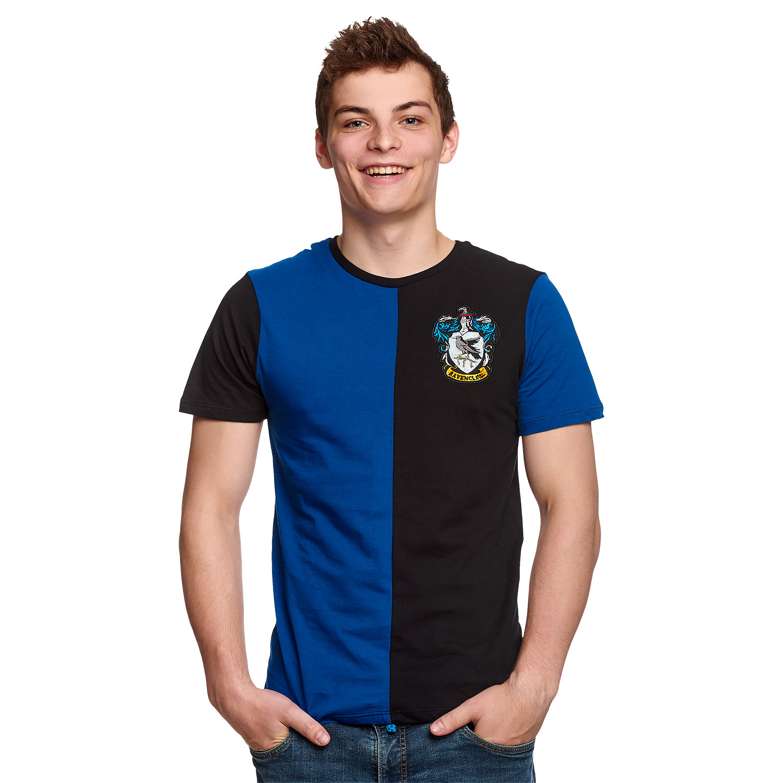 Harry Potter - T-shirt du tournoi de Ravenclaw bleu-noir
