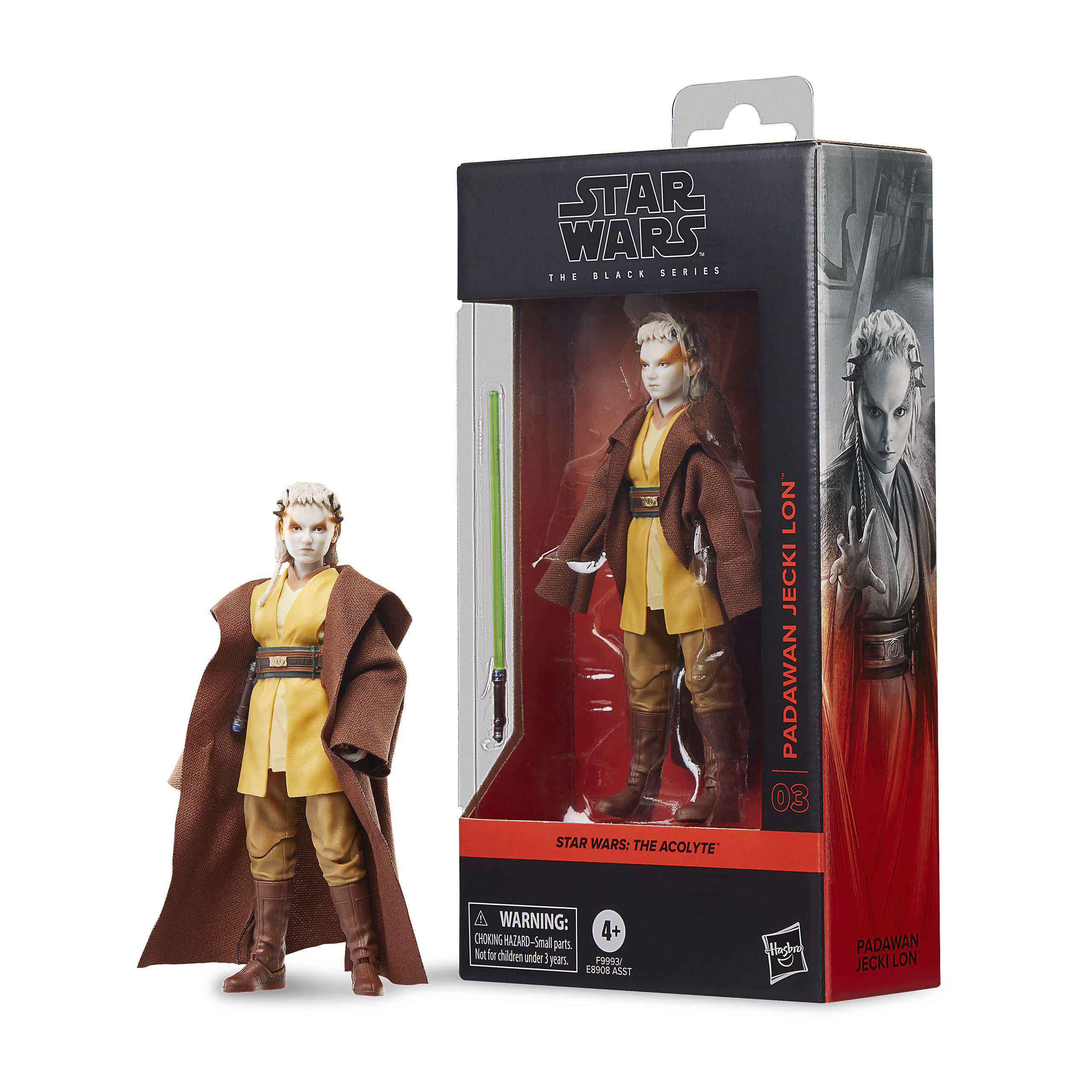 Star Wars: The Acolyte - Padawan Jecki Lon Figurine d'action de la série noire