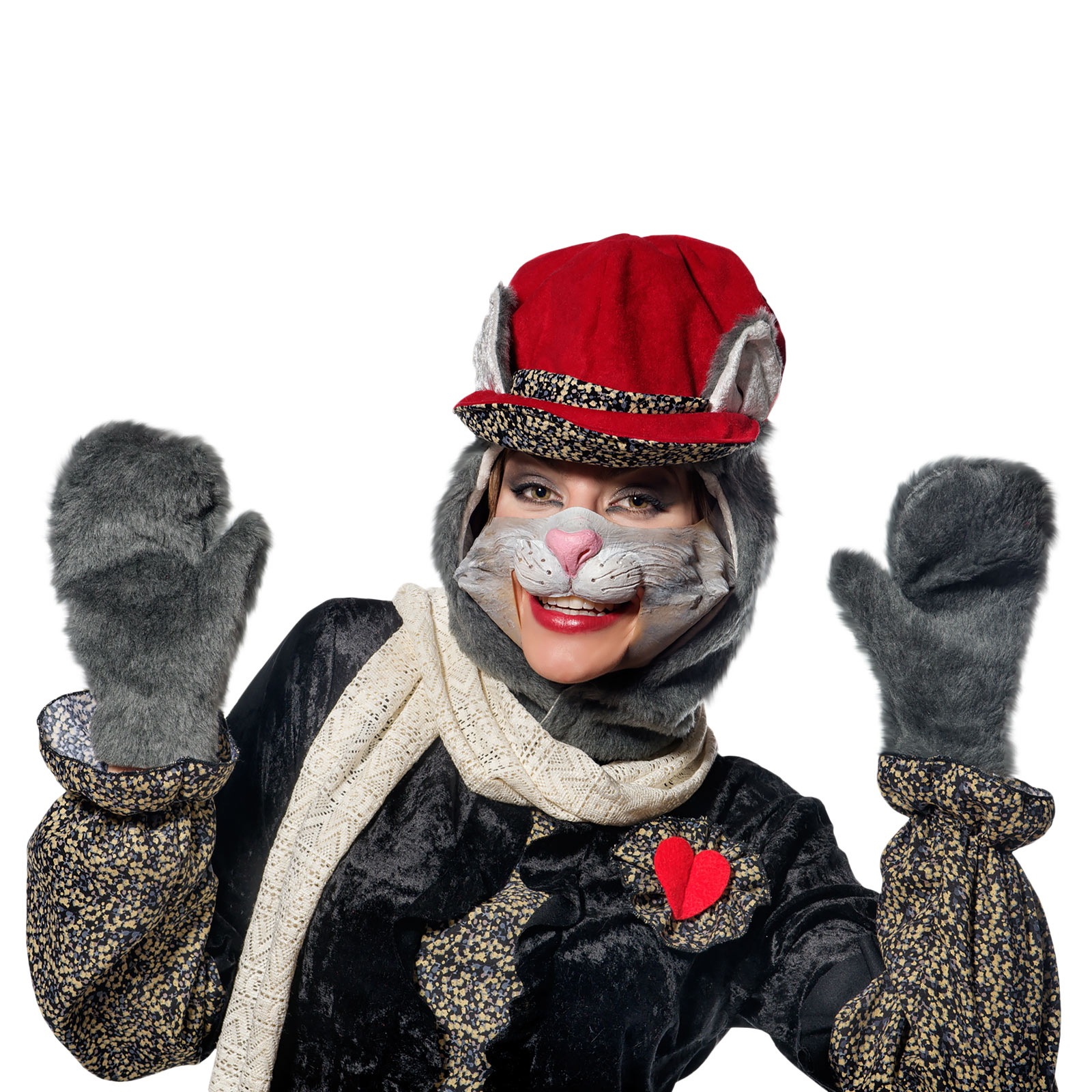 Chat câlin Cleo - Costume d'animal pour femme
