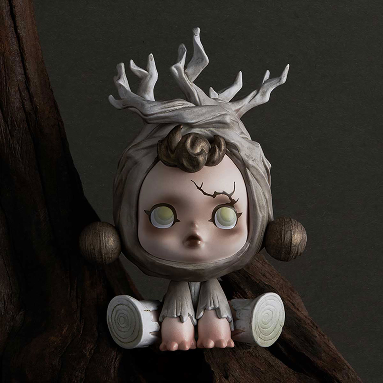 Skullpanda - The Ink Plum Blossom Pop Mart Mystery-figur Display E1094554