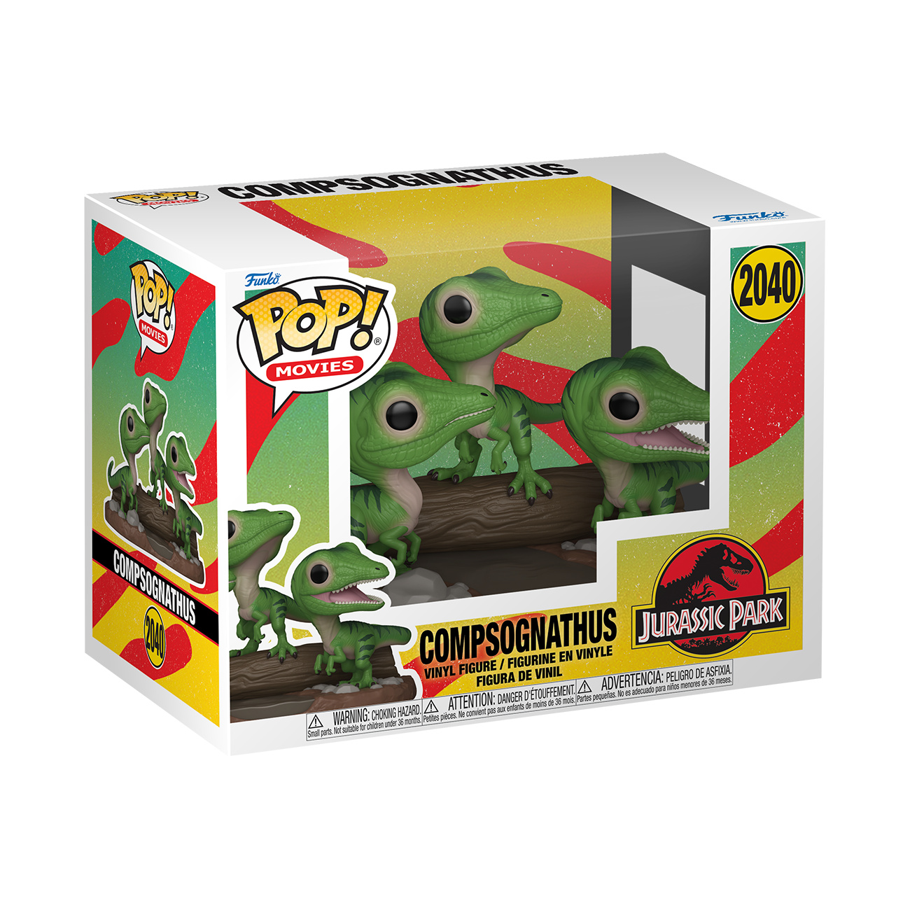 Jurassic Park - Compsognathus Funko Pop Diorama Figure