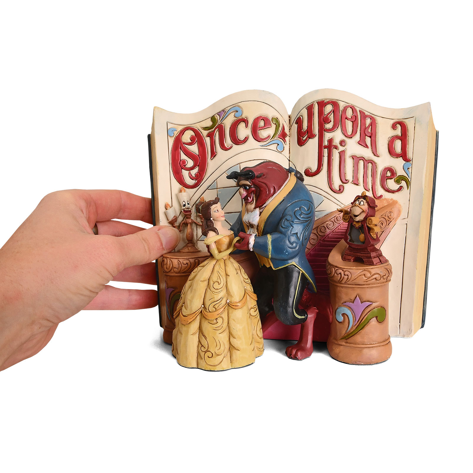 Beauty and the Beast - Love Endures Storybook Figure