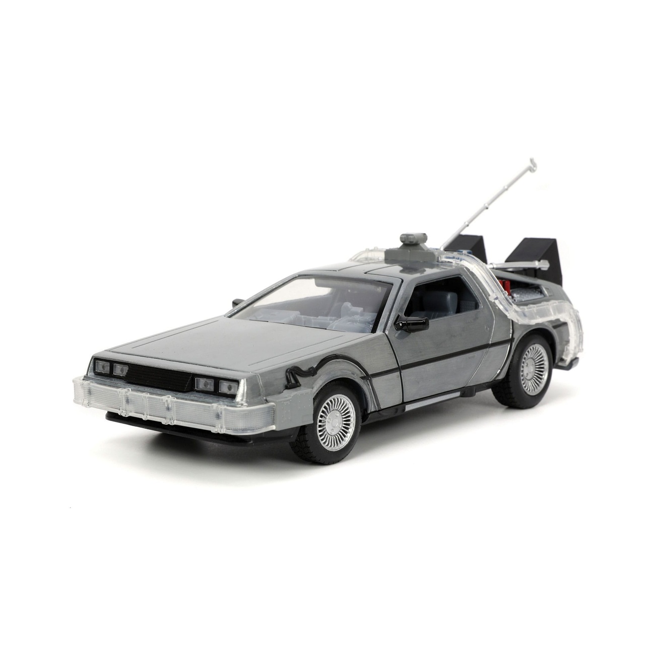 Regreso al Futuro Modelo de metal fundido 1/24 Time Machine Modelo 1
