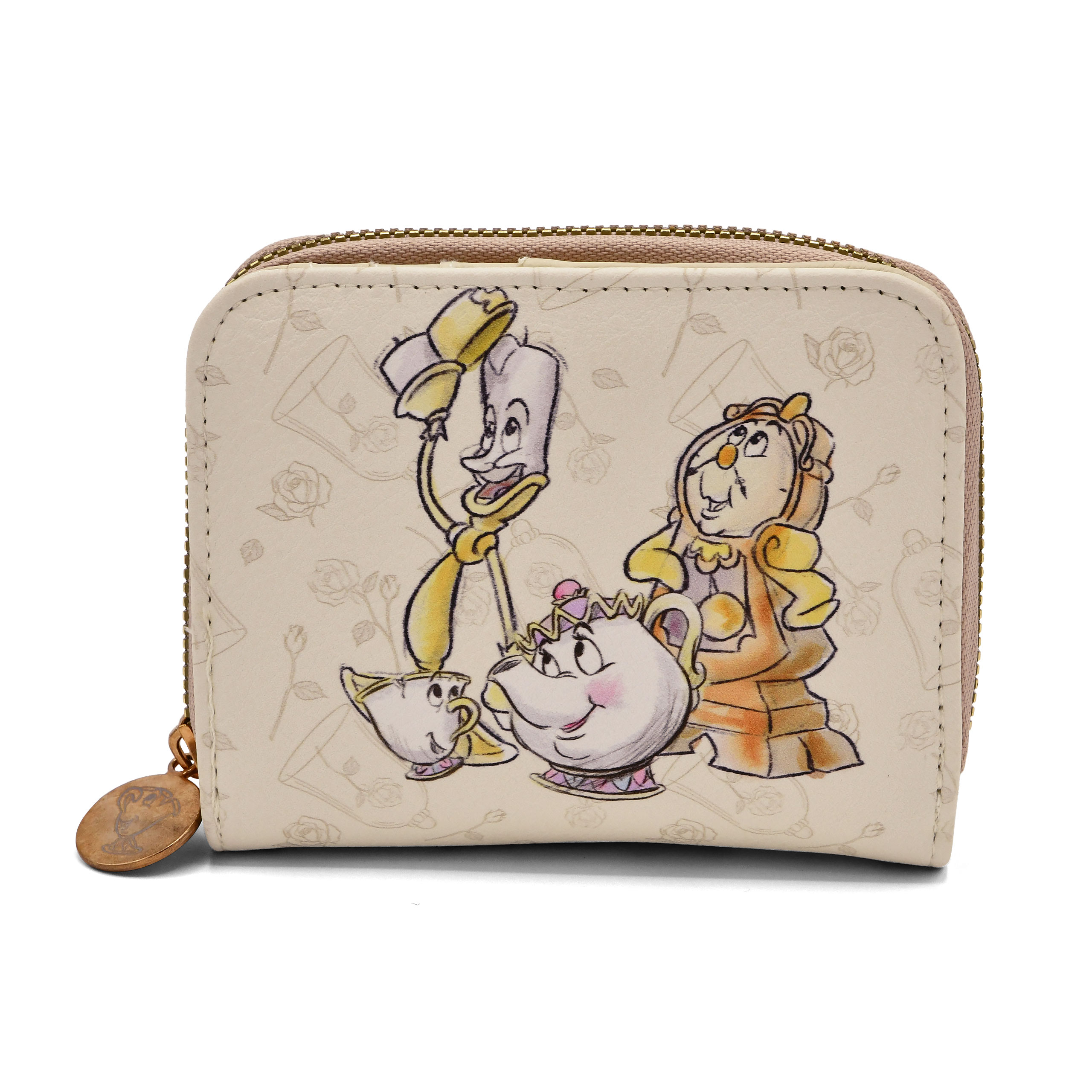 Beauty and the Beast - Mrs Potts, Chip, Lumiere, Cogsworth Wallet