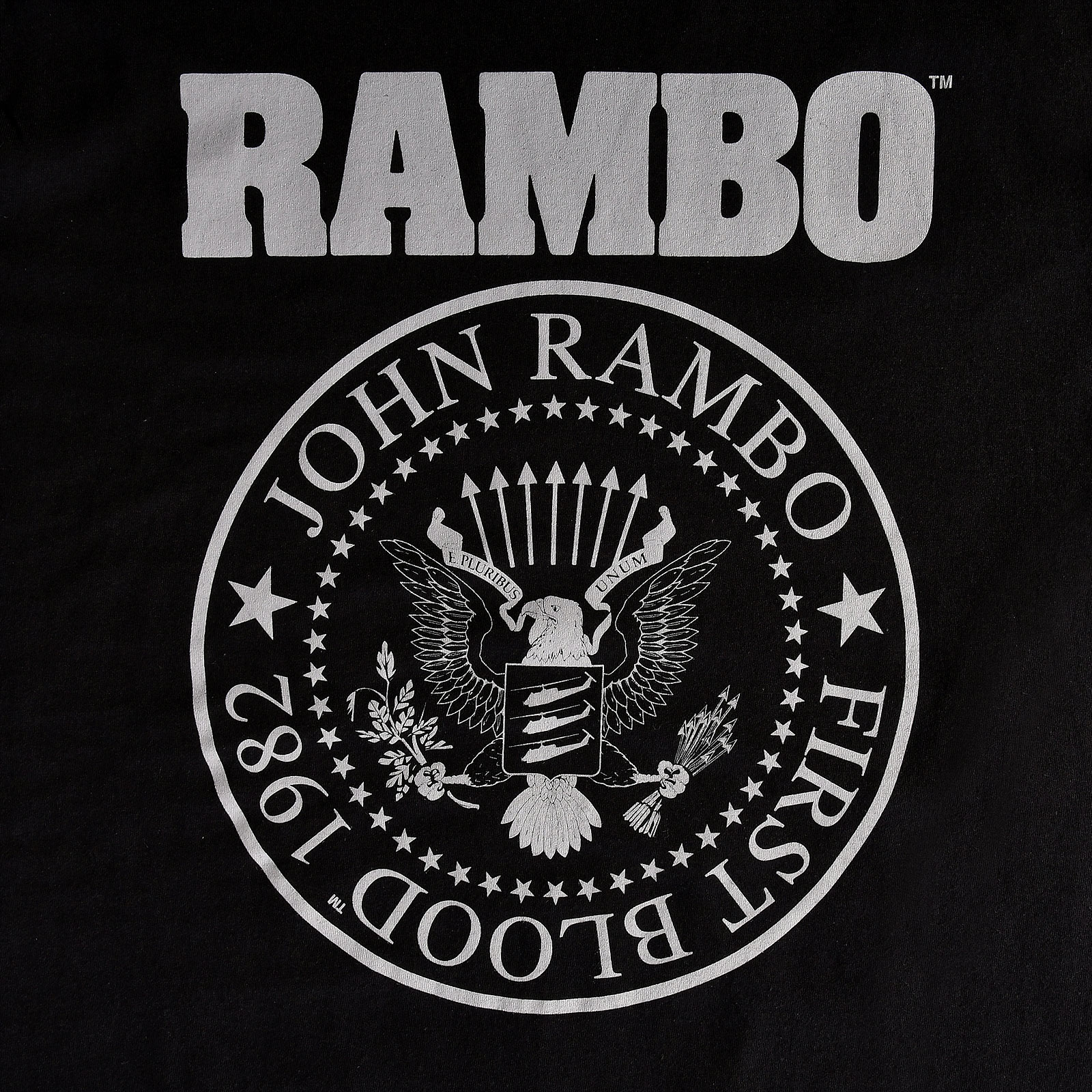 Rambo - First Blood Seal T-Shirt schwarz