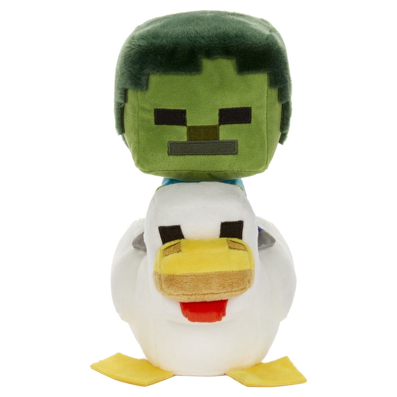 Minecraft figura de peluche deluxe Chicken Jockey 20 cm