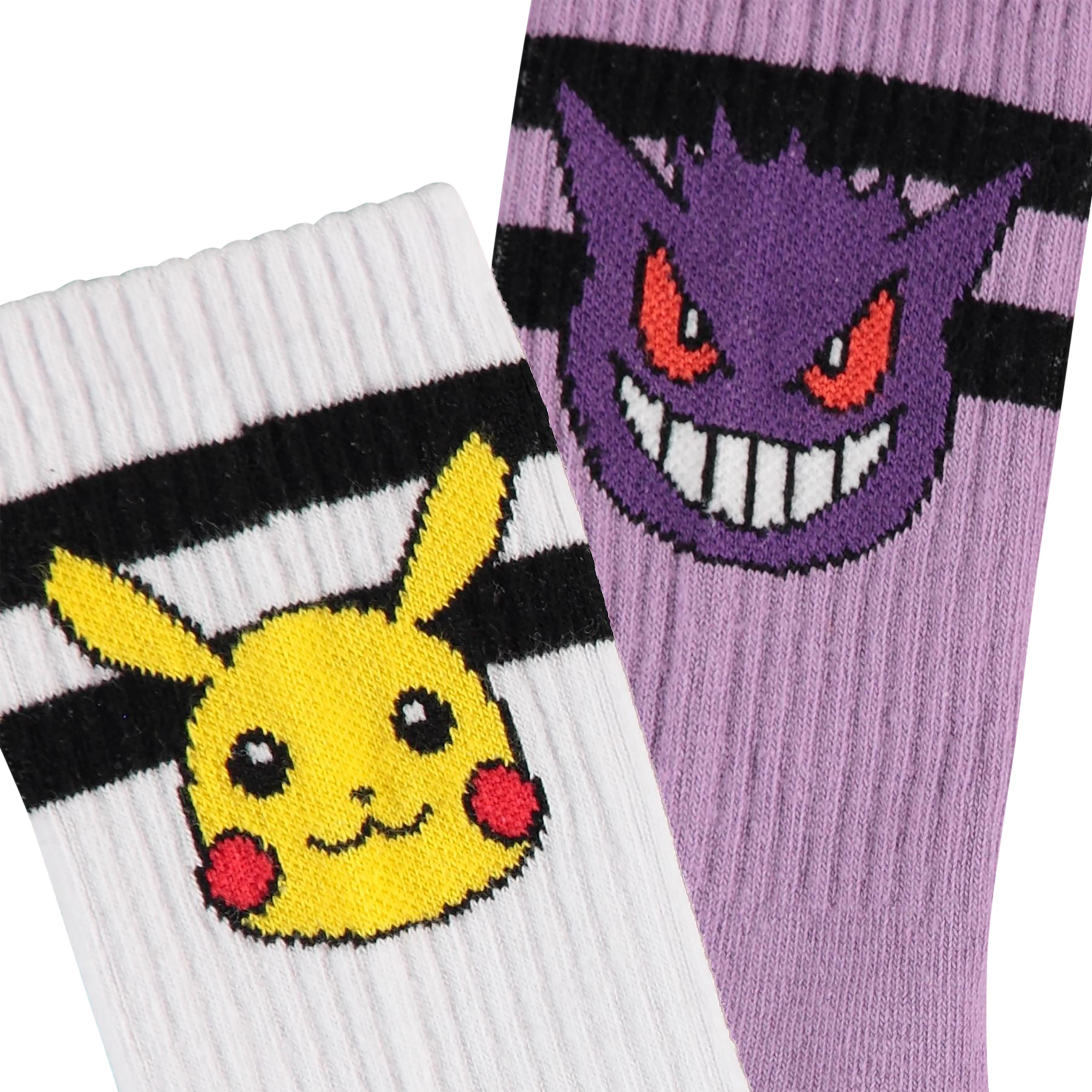 Pokemon - Pikachu & Gengar Socken 2er Set