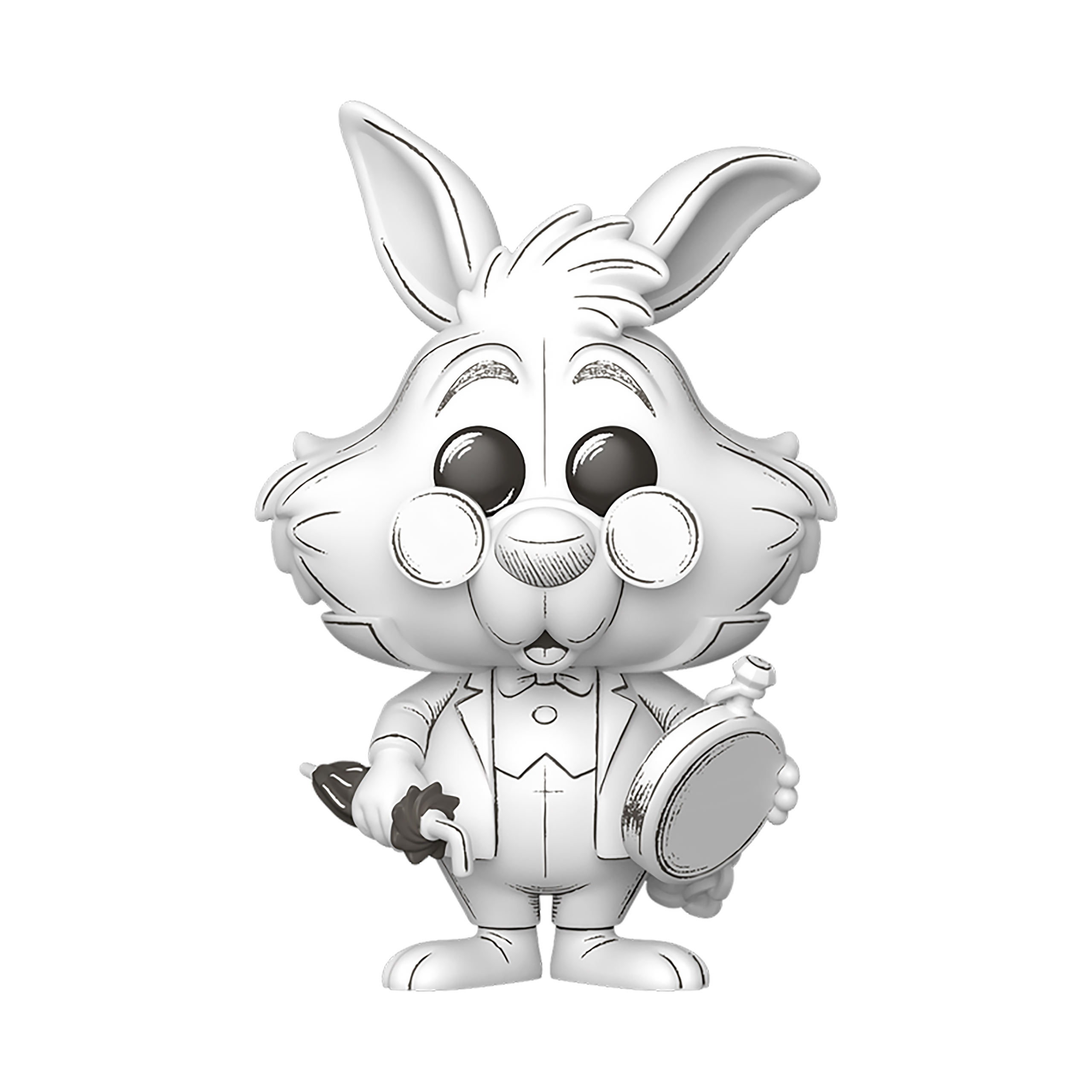 Alice in Wonderland - White Rabbit Sketched Funko Pop! Figure