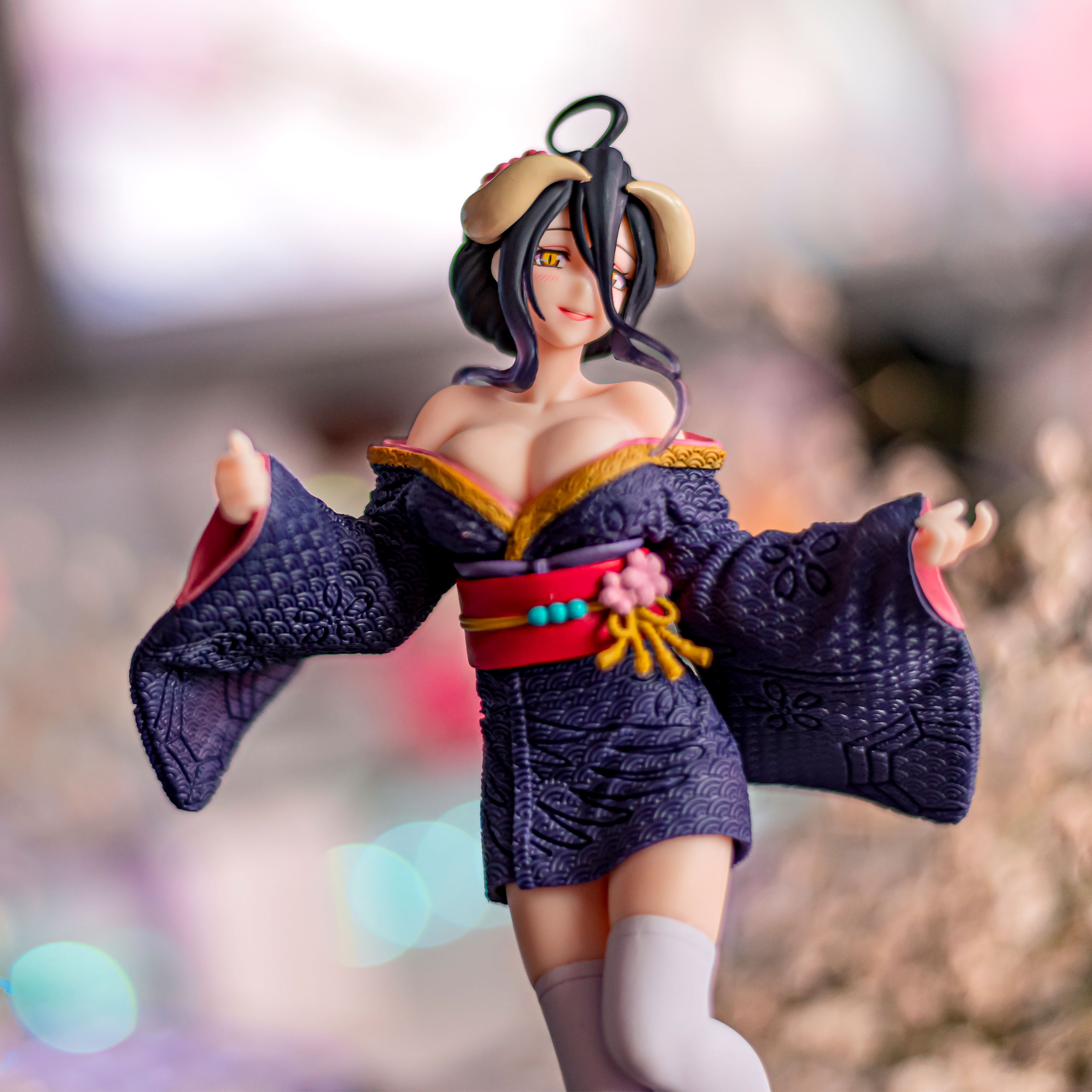 Overlord - Albedo Sakura Figur Kimono Version