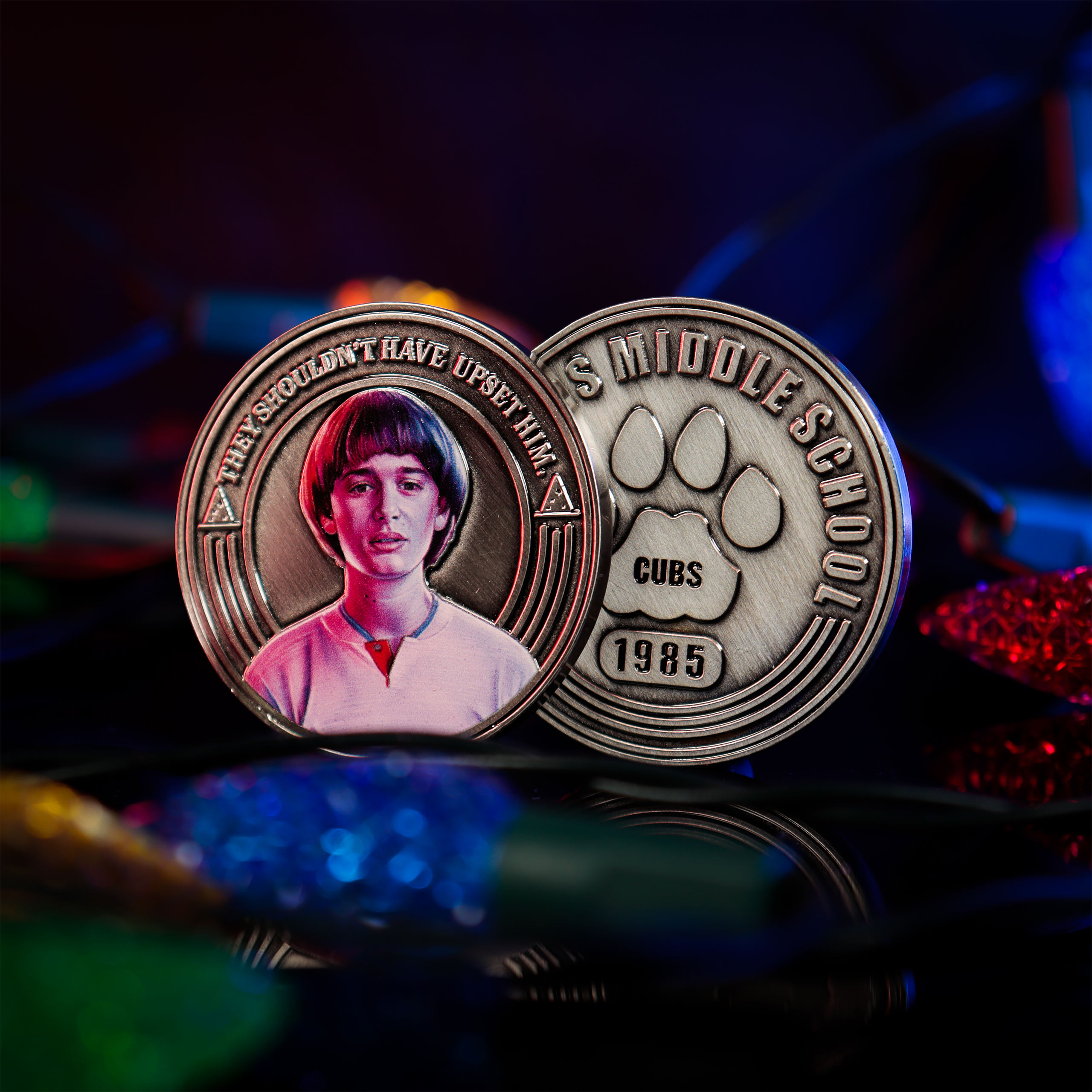 Stranger Things - Hawkins Middle School verzamelmuntenalbum