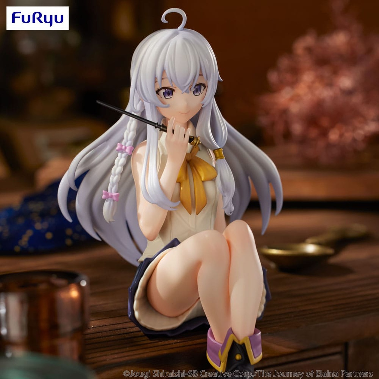 Wandering Witch: The Journey of Elaina – Statua PVC Noodle Stopper Elaina 13 cm