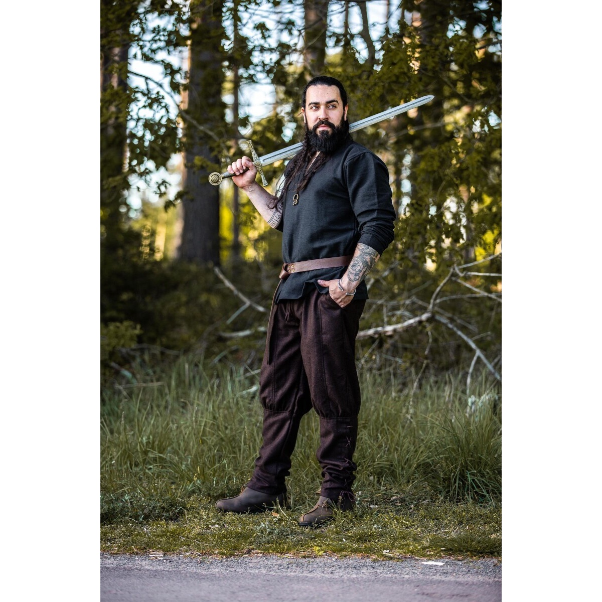 Medeltida yllebyxor Jorgen brun