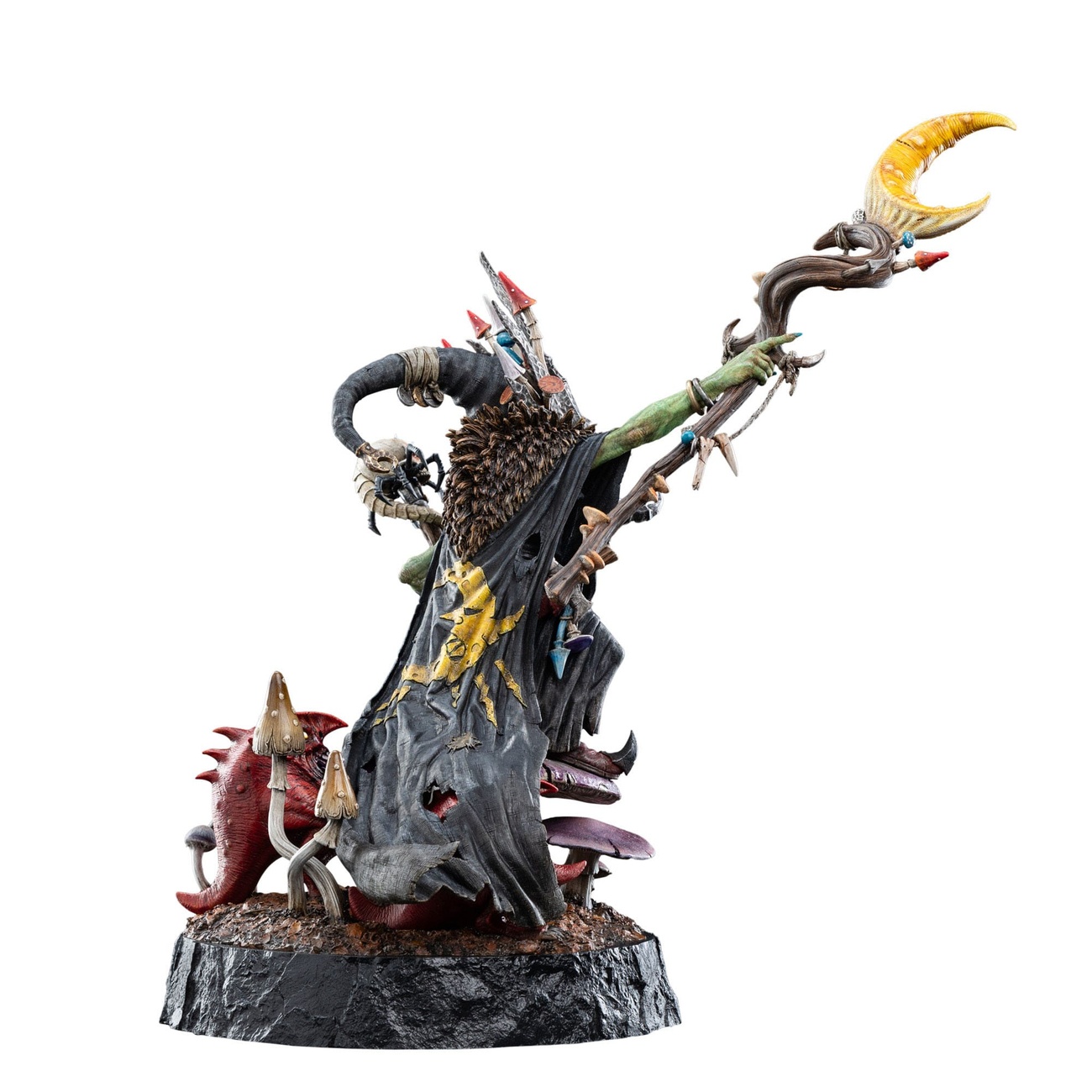 Warhammer: Age of Sigmar Estatua 1/6 Skragrott the Loonking Edición Limitada 41 cm
