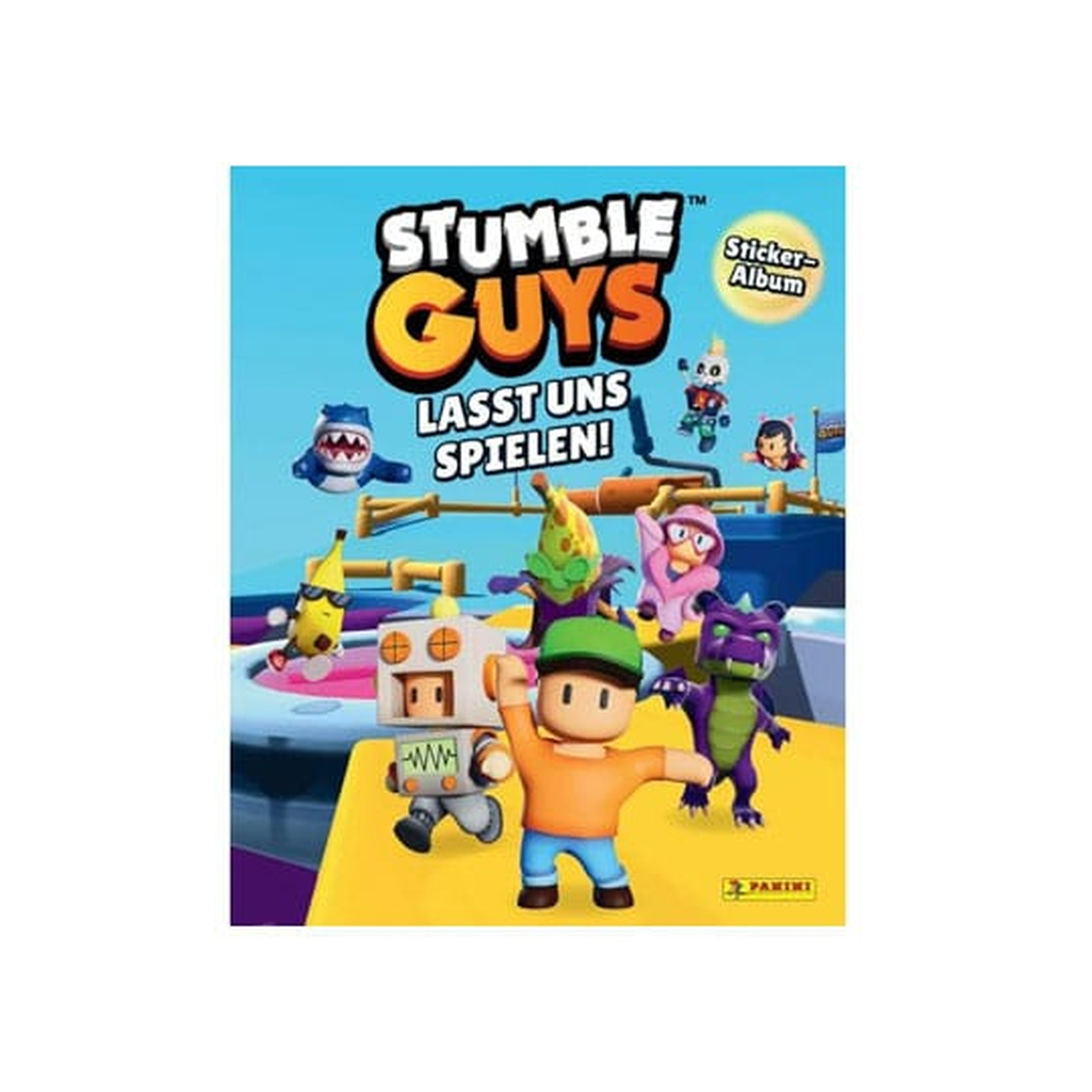 Stumble Guys: Lasst uns spielen! Sticker Collection Album *Deutsche Version*