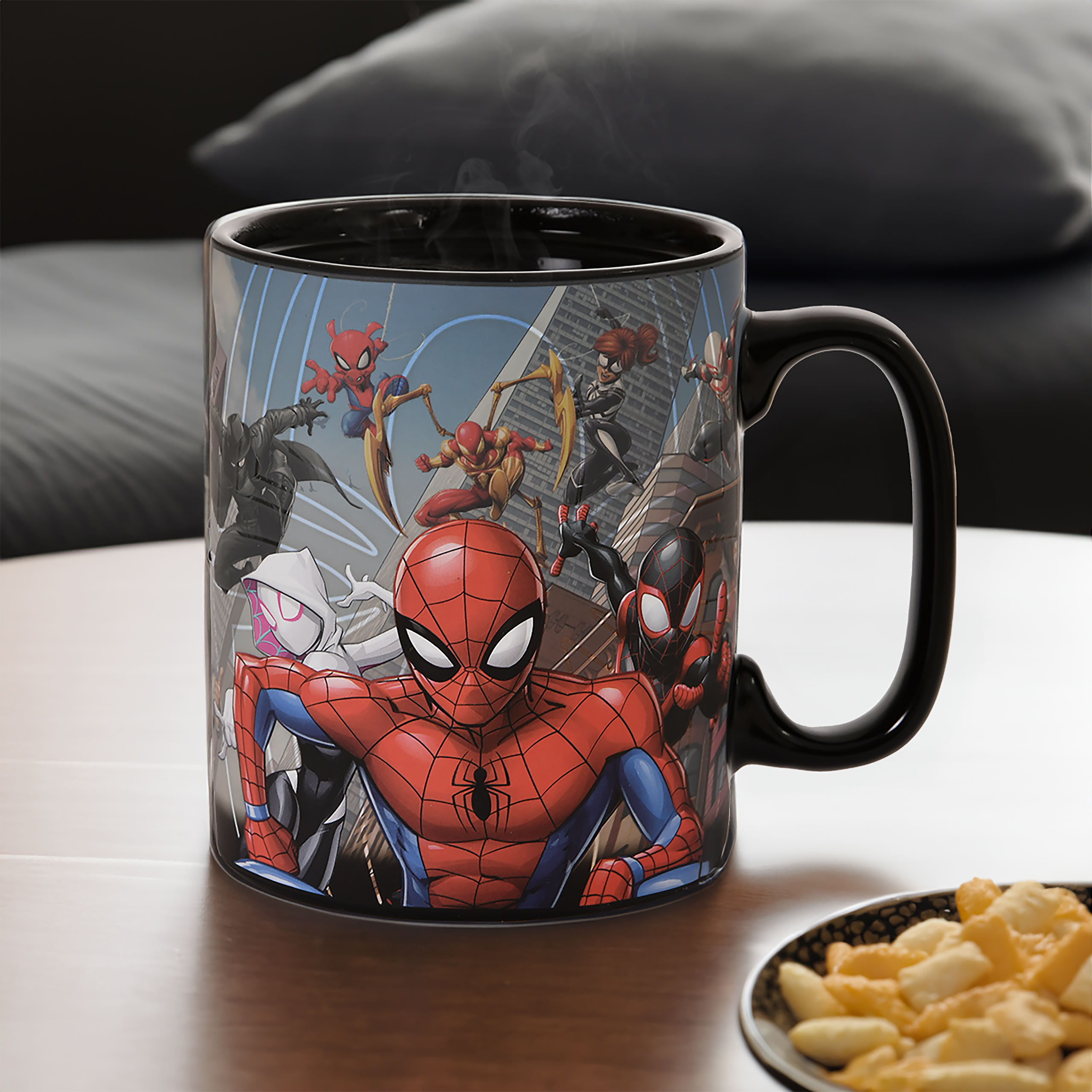 Spider-Man - Multiverse Thermoeffekt Tasse