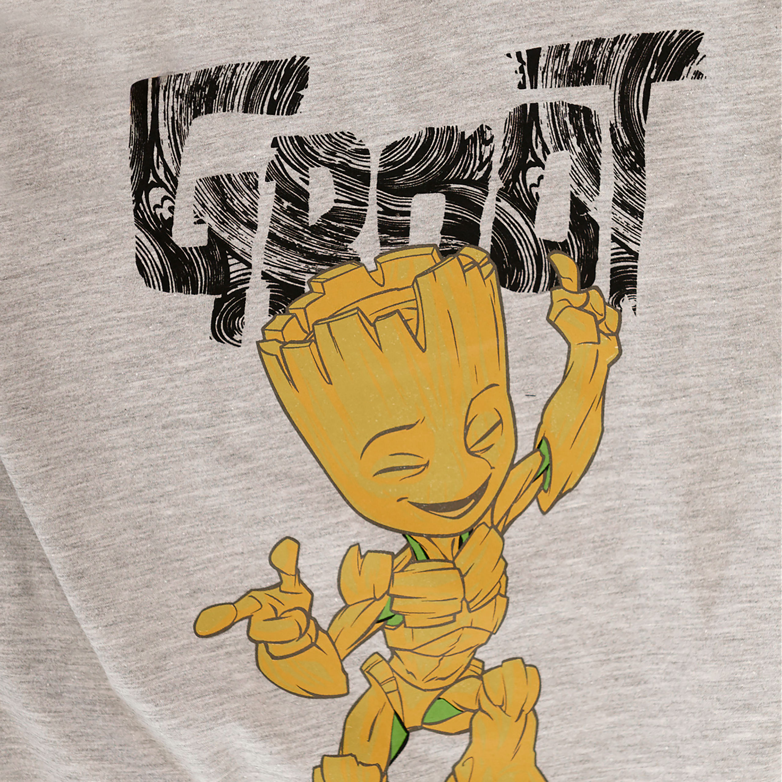 Dancing Groot Pyjama Damen kurz mit Spitze - Guardians of the Galaxy