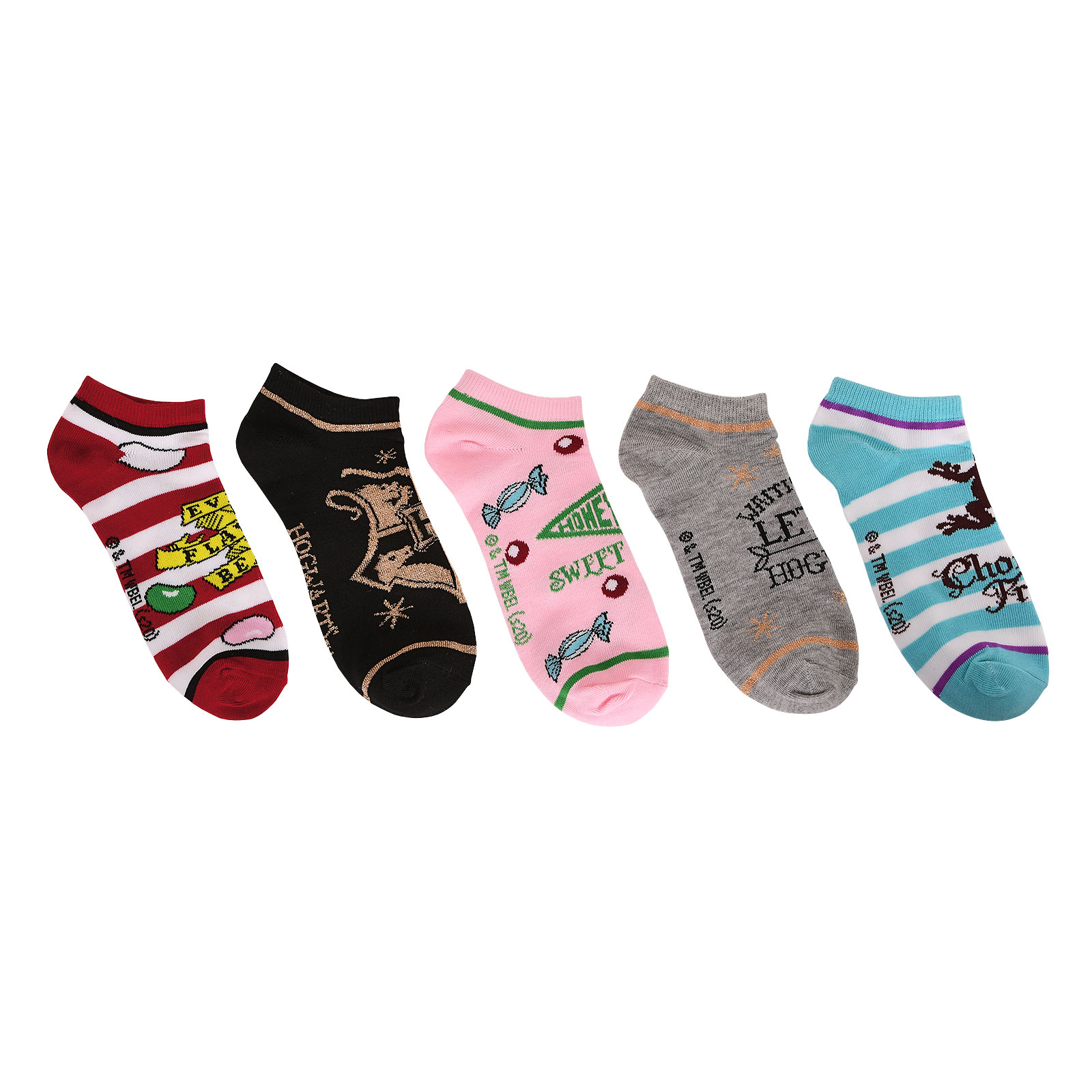 Harry Potter - Honeydukes Sneaker Socken 5er Set