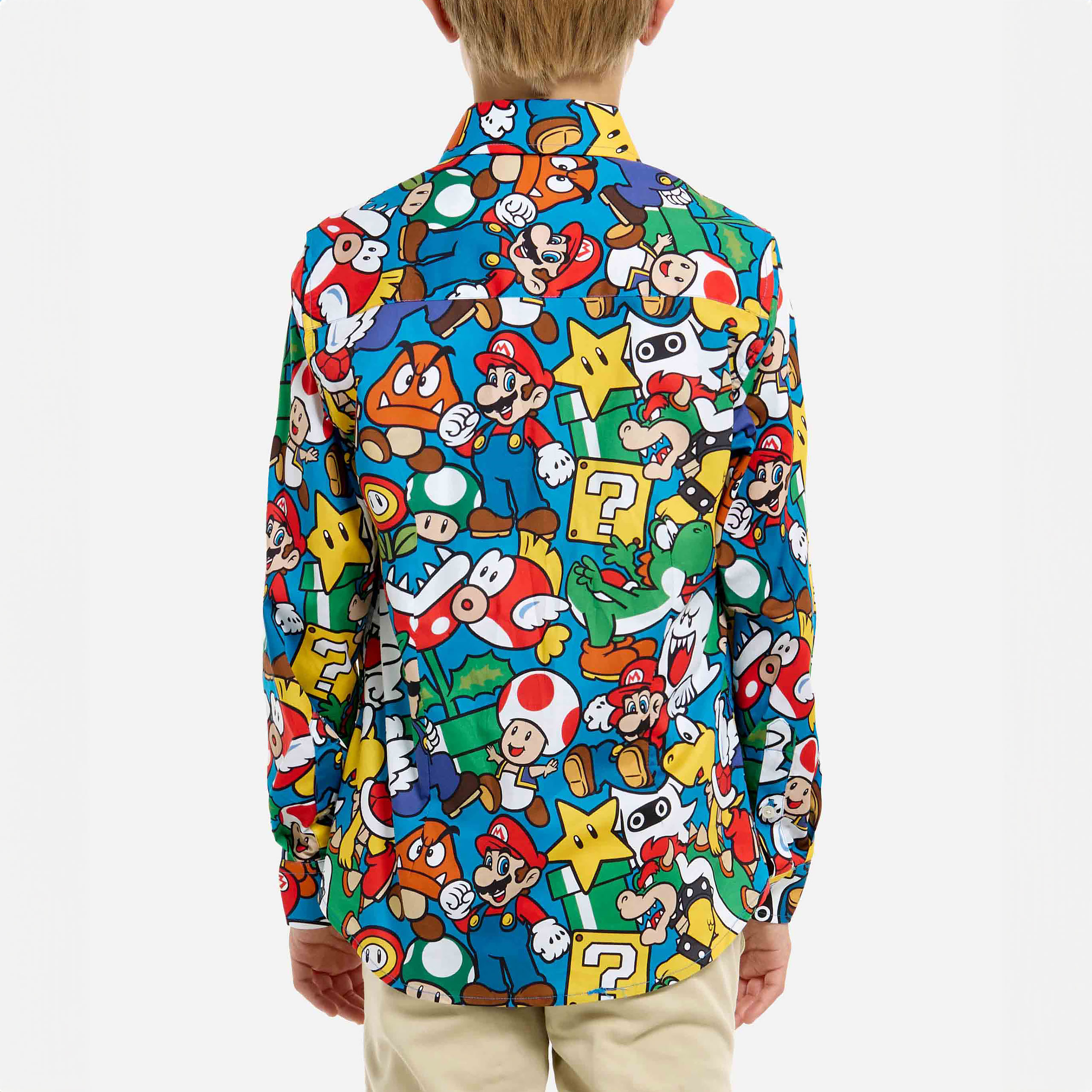 Super Mario - Chemise personnages pour enfants