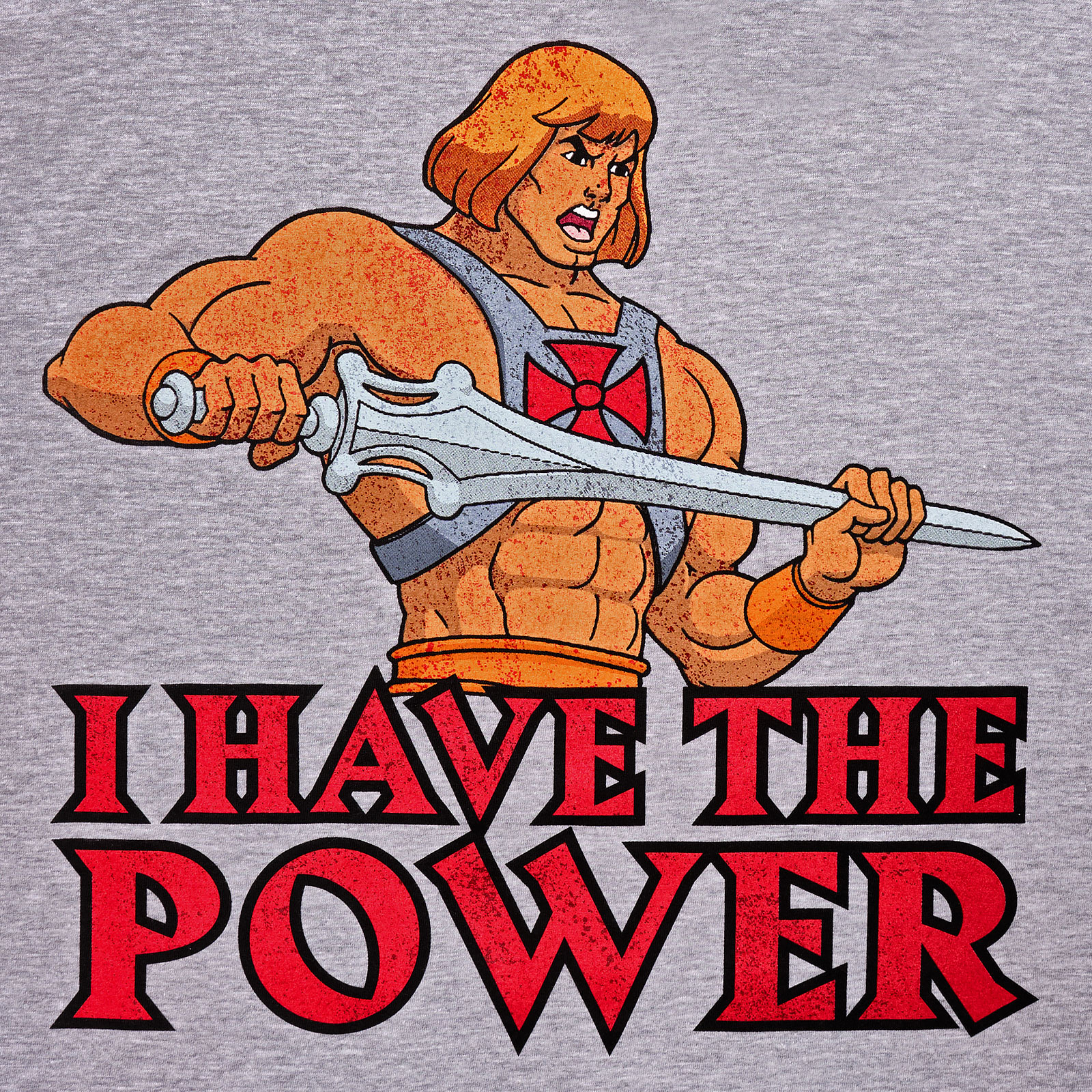 Masters of the Universe - He-Man Power T-Shirt grau