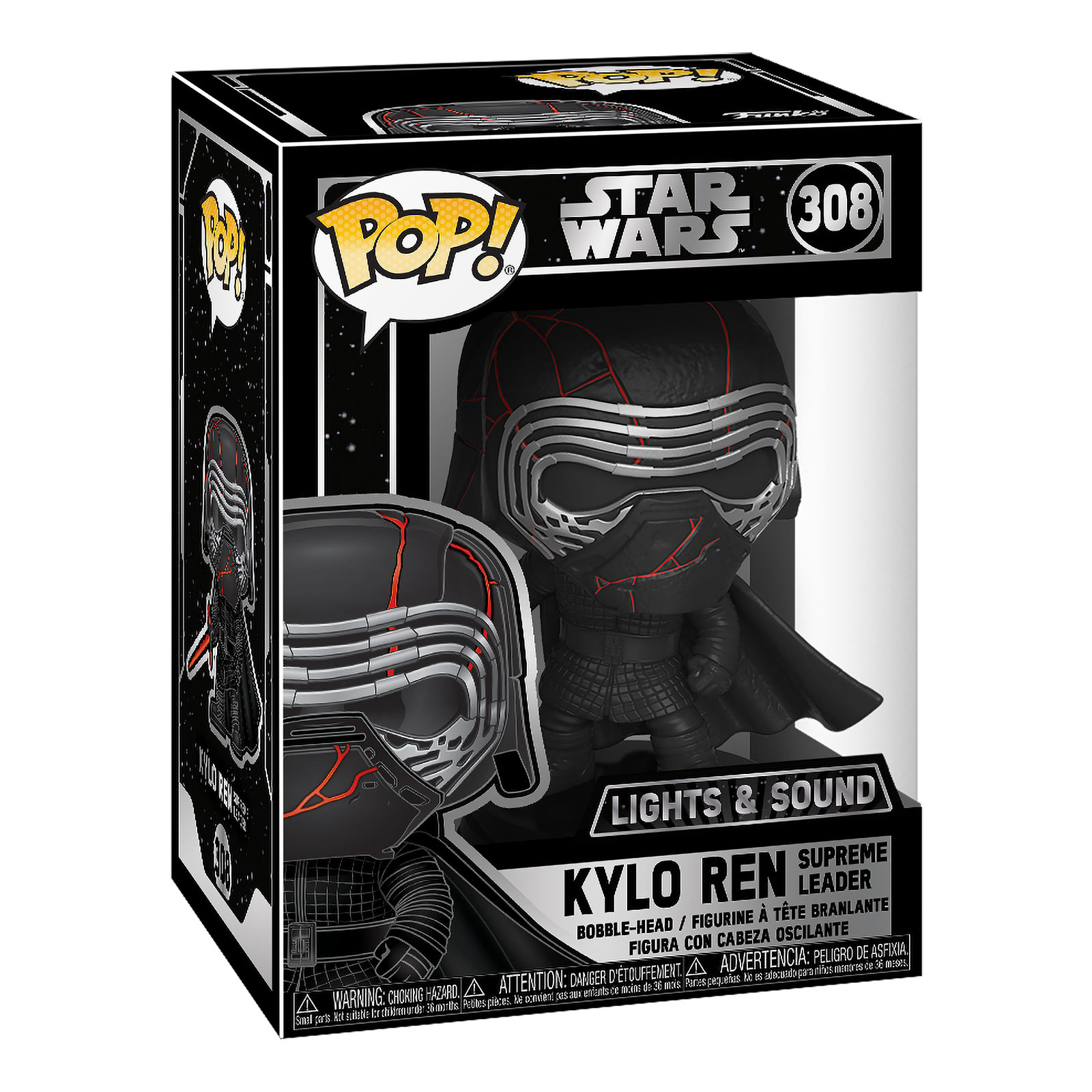 Star Wars - Kylo Ren Funko Pop bobblehead figure with light and sound