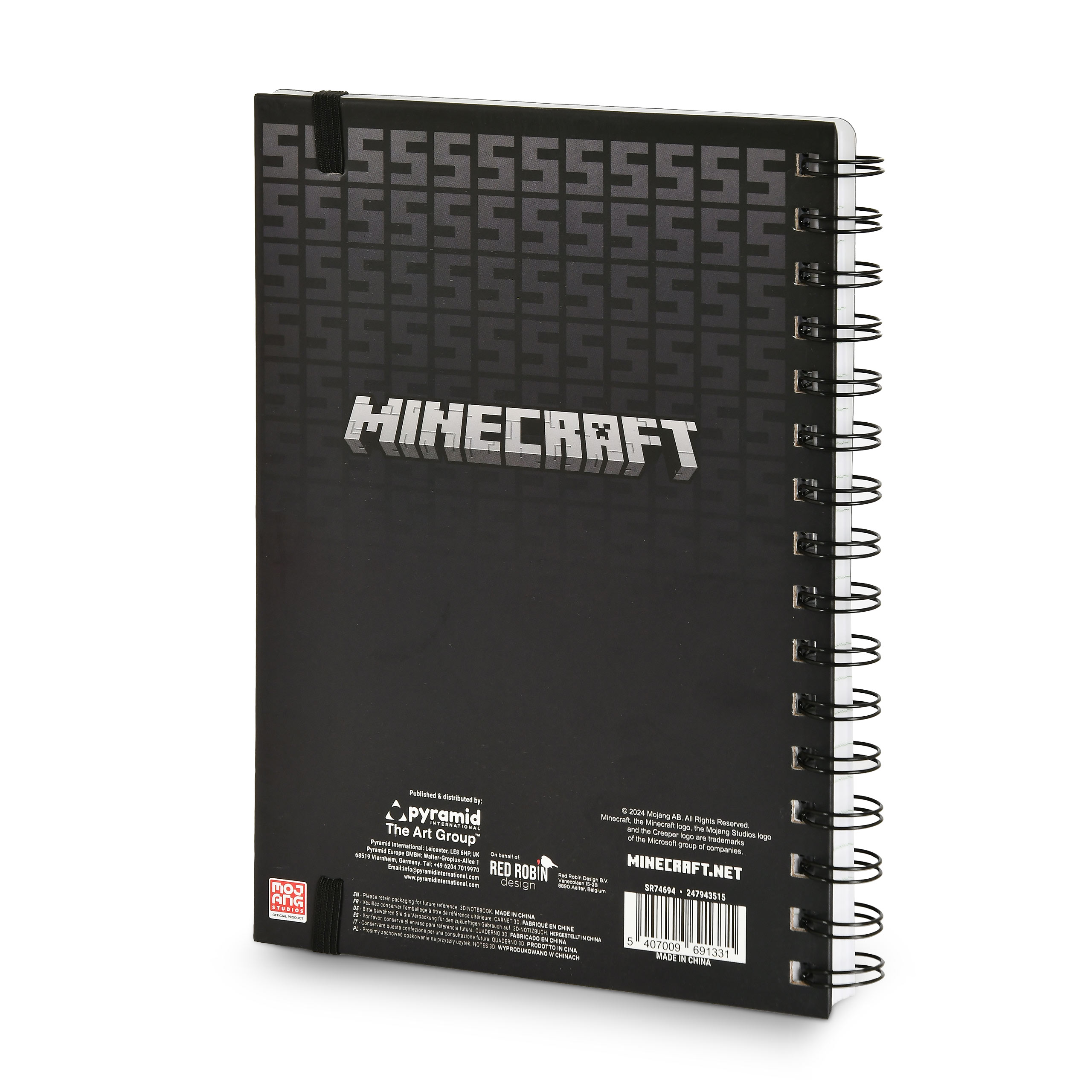 Minecraft - Taccuino 3D Creeper