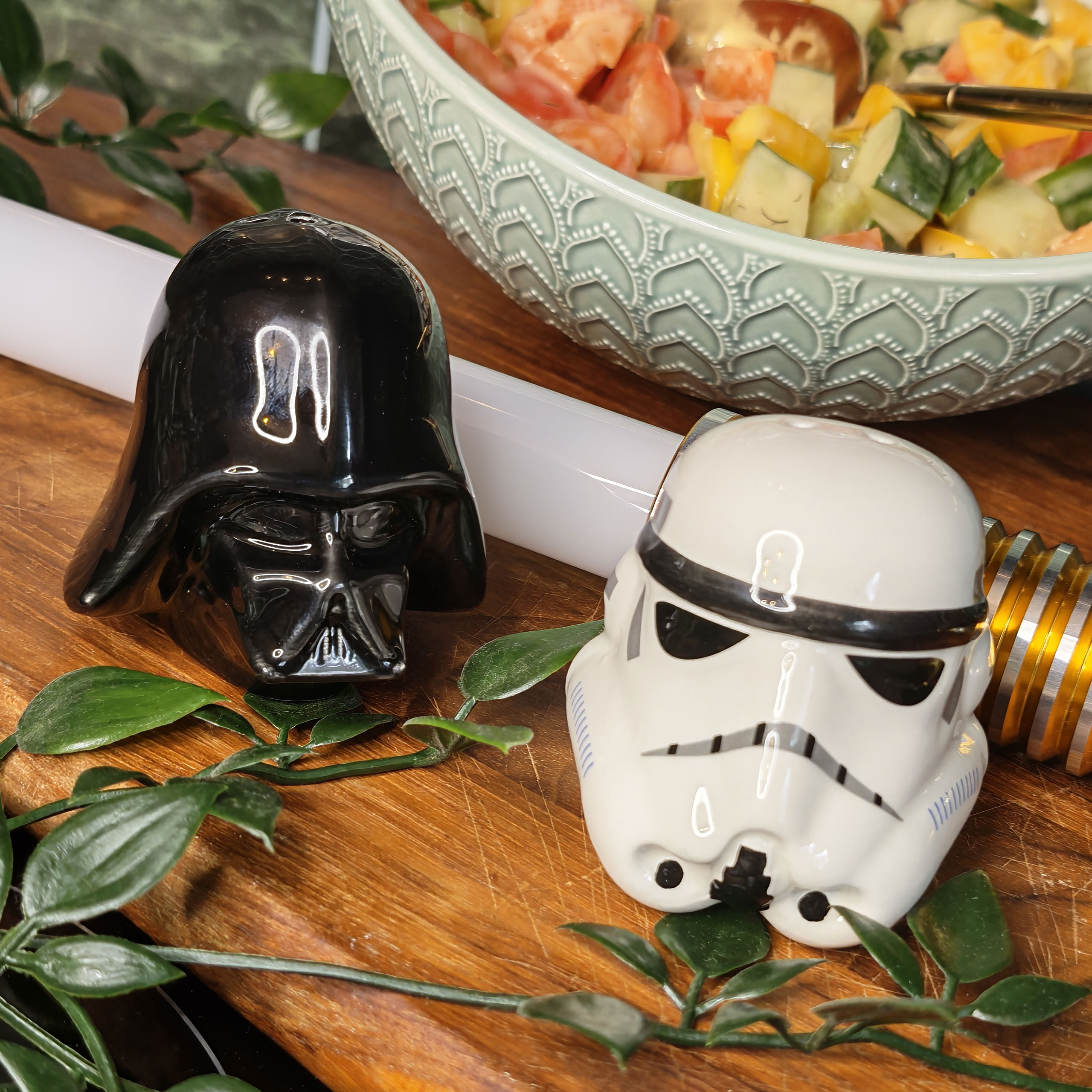 Star Wars - Salière et poivrière Stormtrooper et Dark Vador