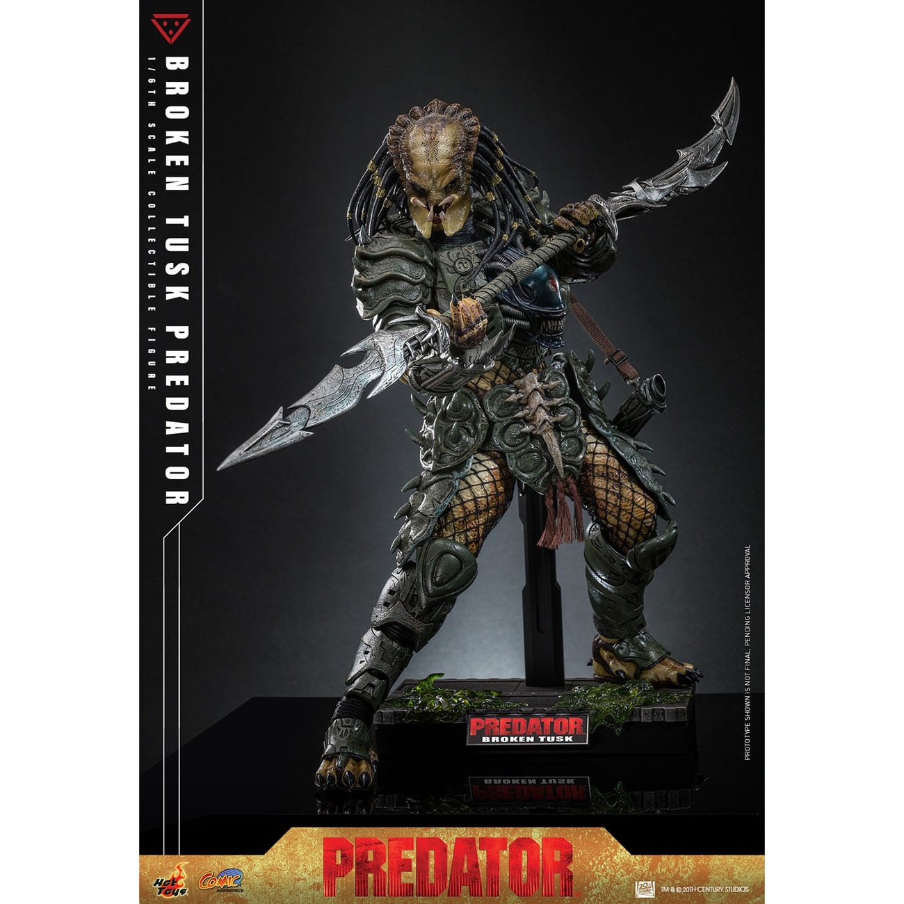 Alien vs. Predator - Broken Tusk Predator Masterpiece 1:6 Action Figure