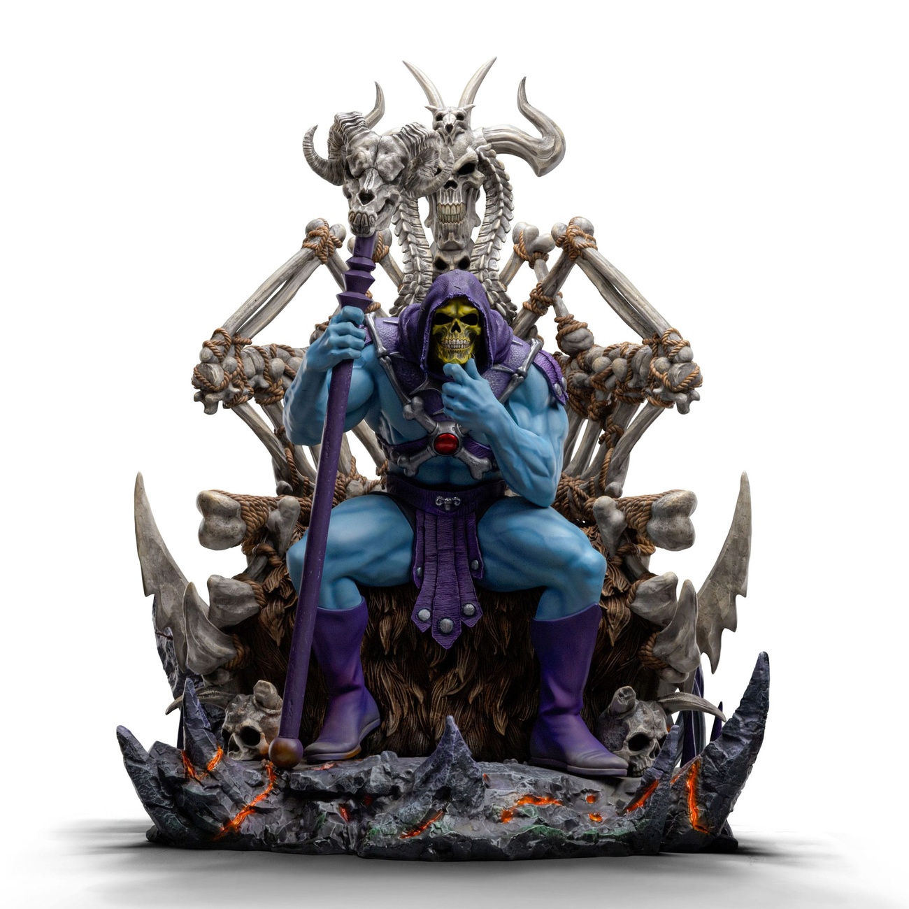 Masters of the Universe Estatua Prime Scale 1/3 Skeletor 10th Anniversary Ver. 67 cm