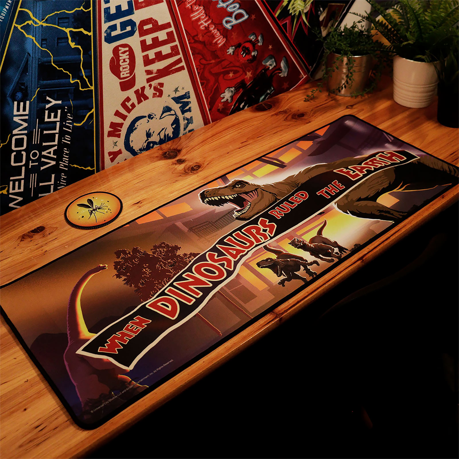 Jurassic Park - Mousepad y posavasos limitados