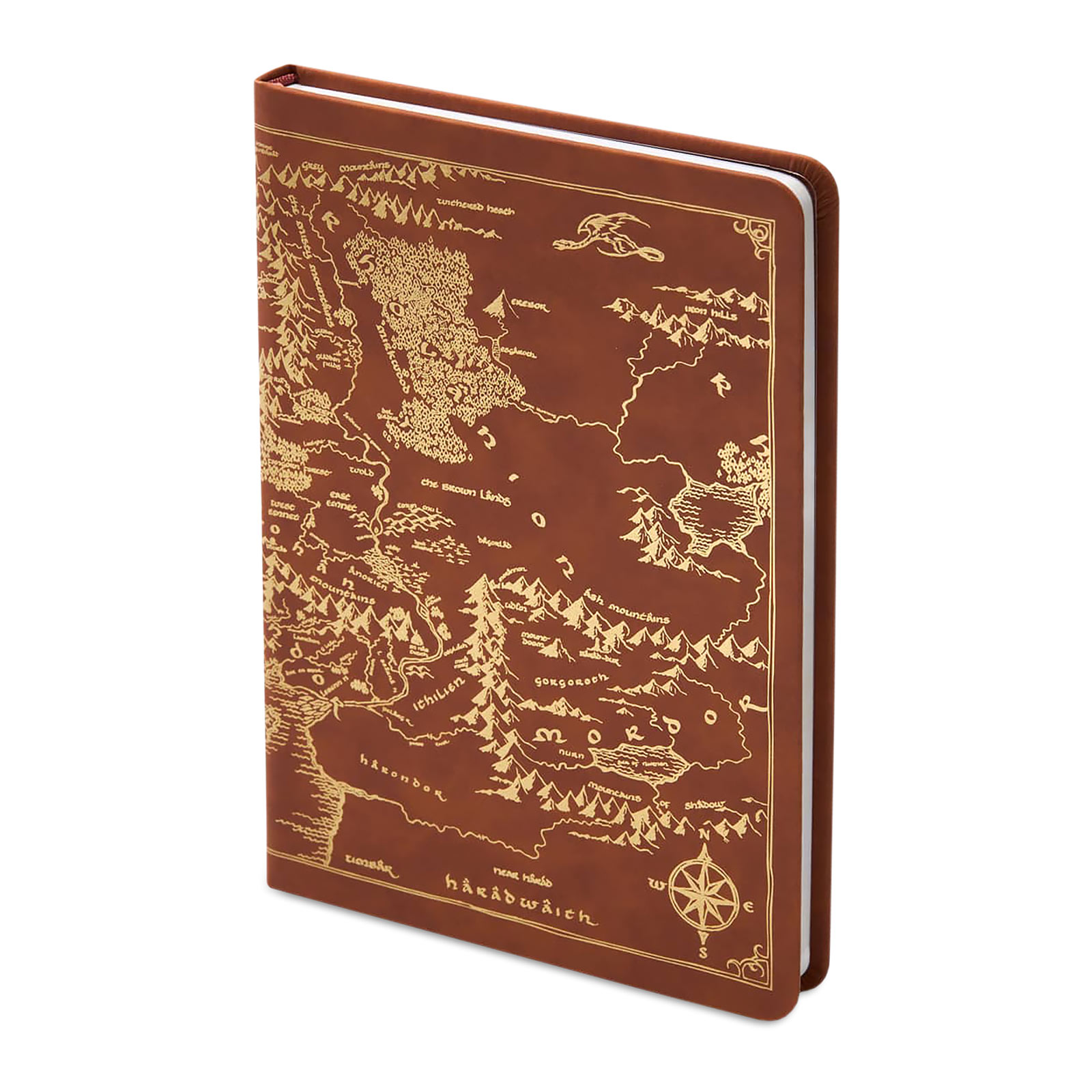 Der Herr der Ringe - Mittelerde Karte Notizbuch