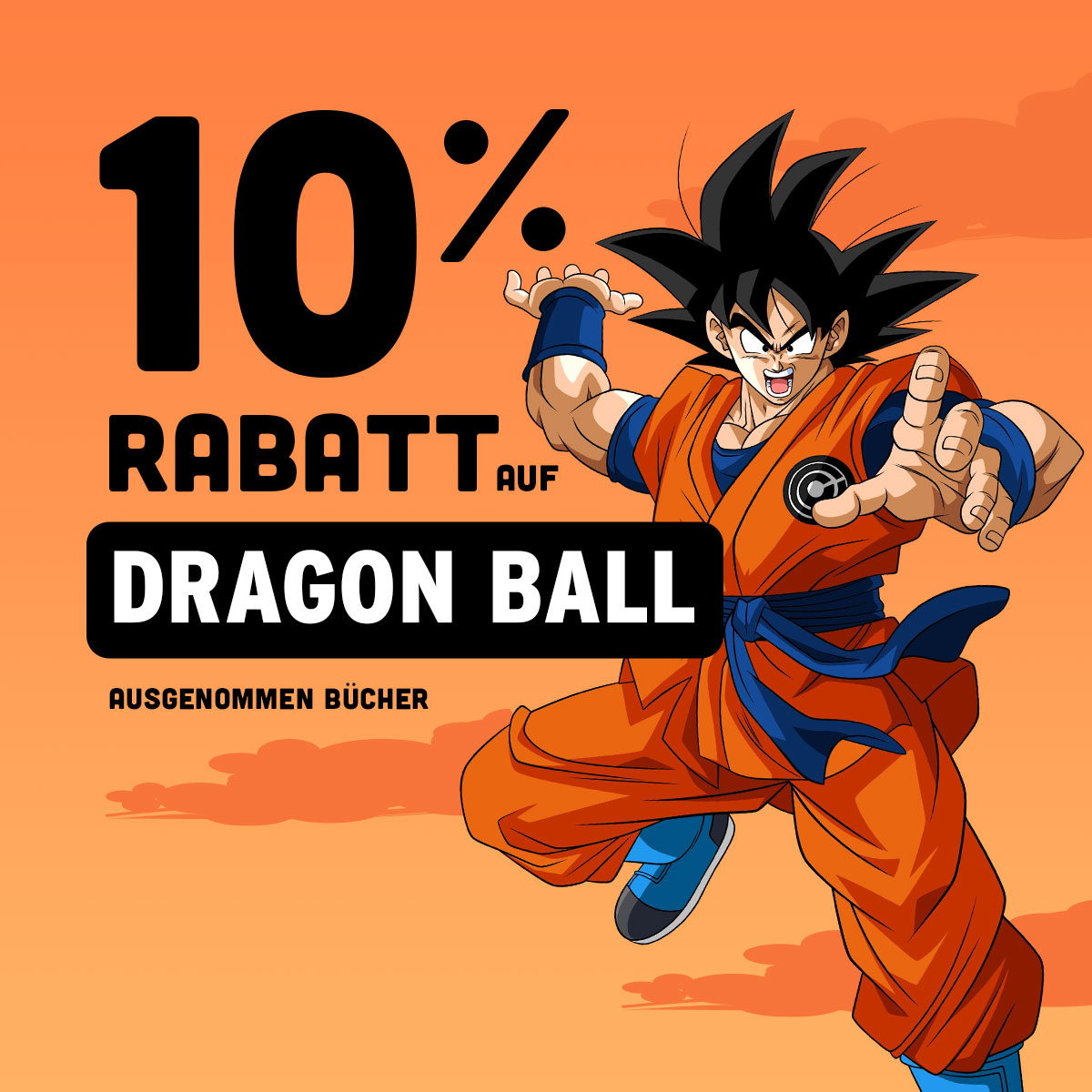 10% Rabatt auf Dragon Ball