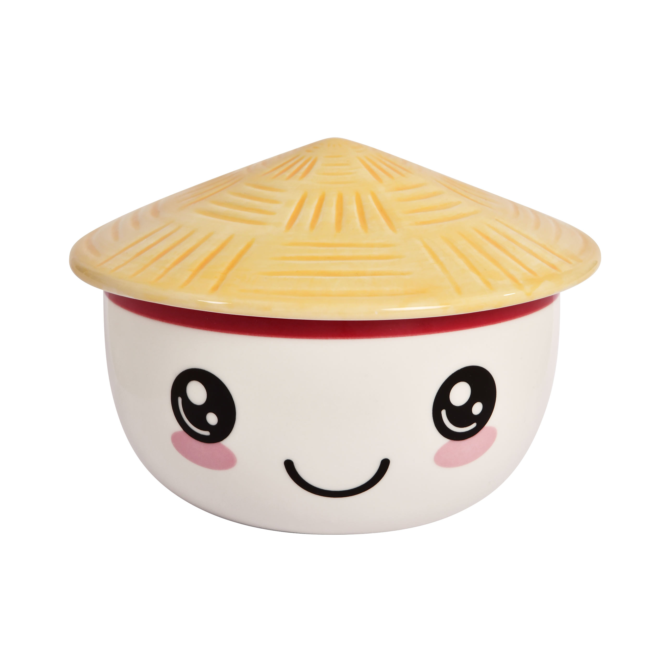 Kawaii Bowl with Lid for Anime Fans