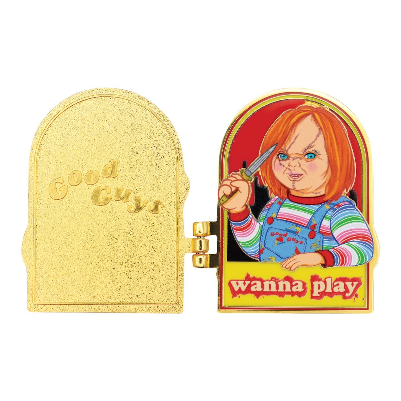 Chucky Ansteck-Pin Chucky Hinged Limited Edition