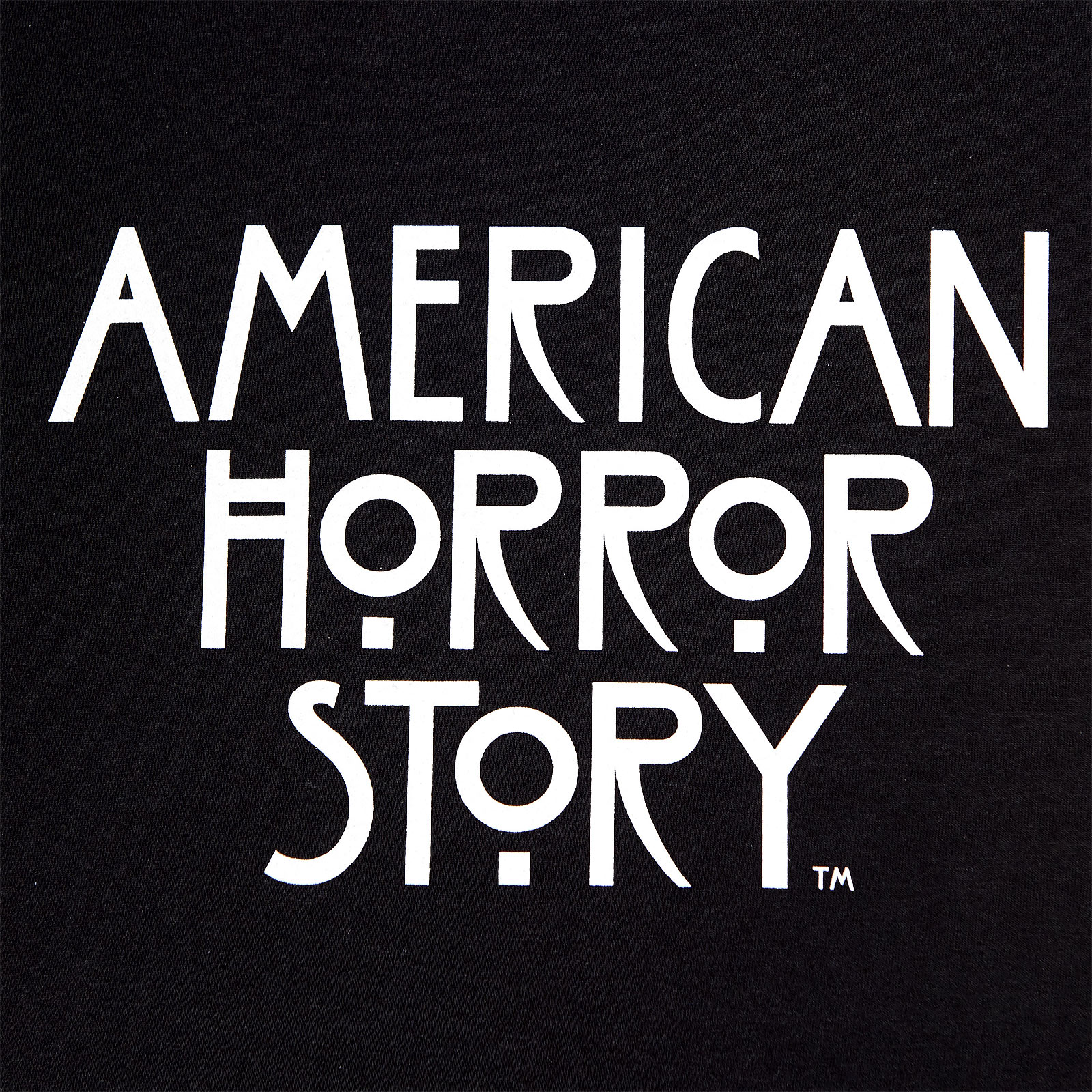 American Horror Story - Logo T-Shirt Dames Zwart