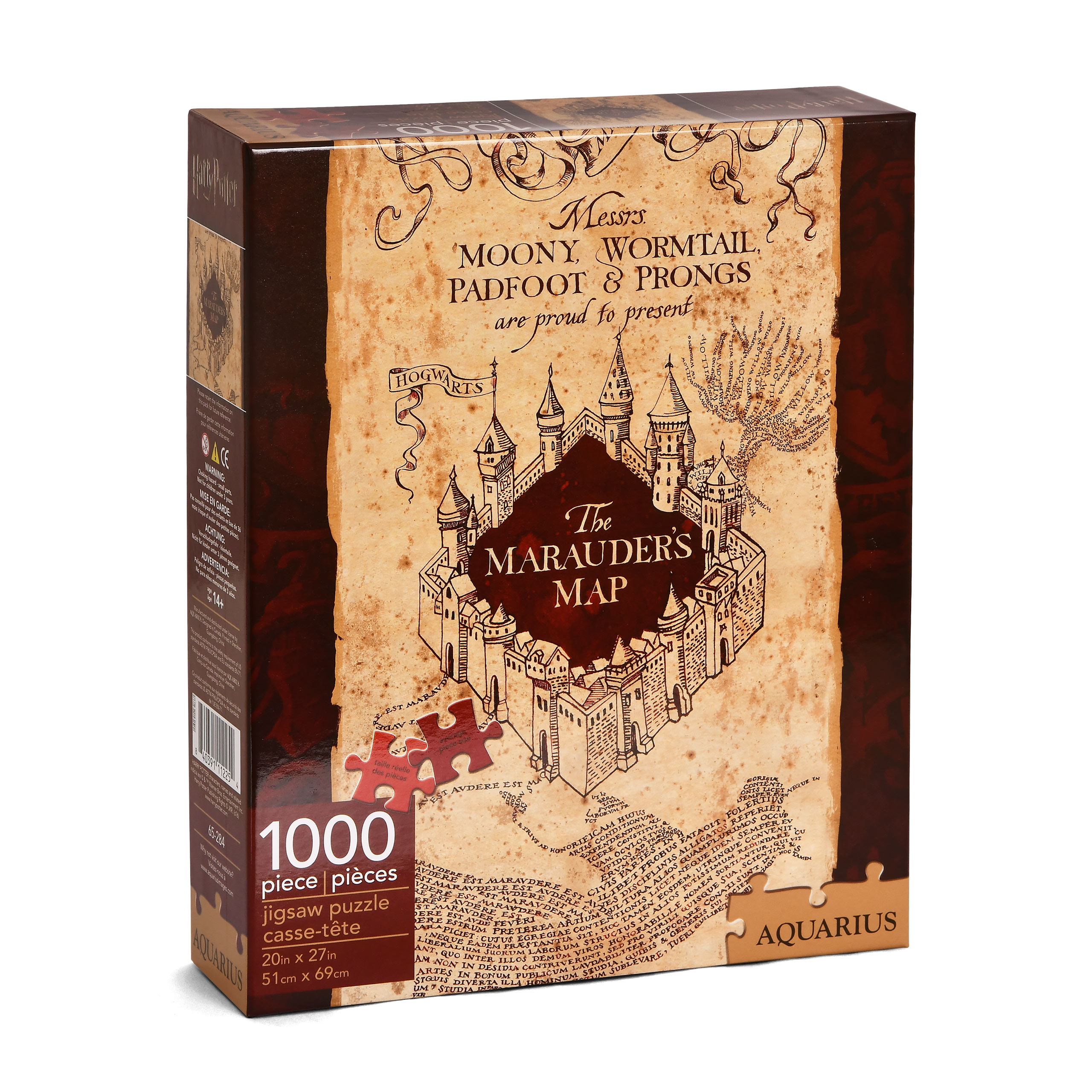 Harry Potter - De Sluipers Kaart Puzzel 1000 Stukjes