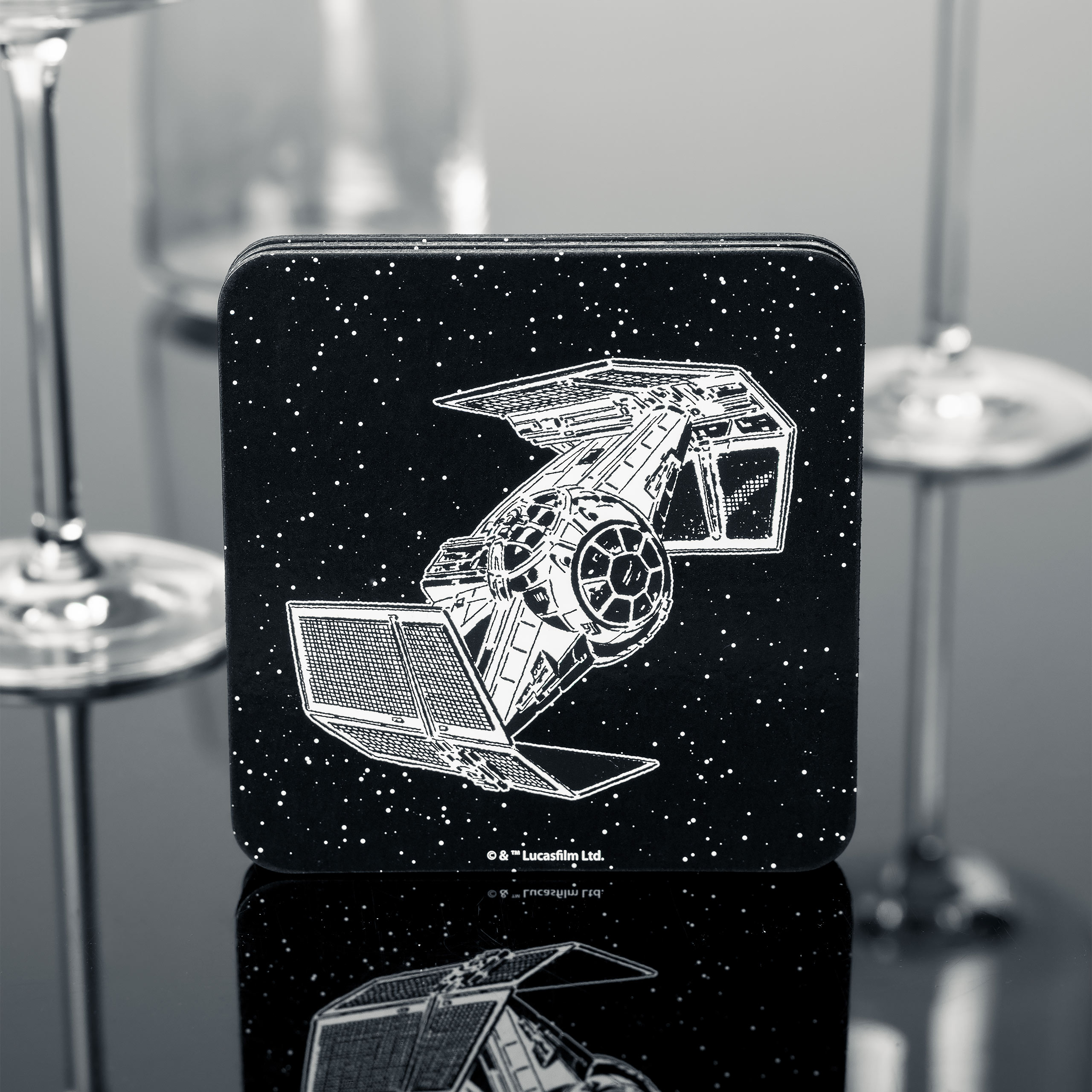 Star Wars - Set de posavasos naves espaciales
